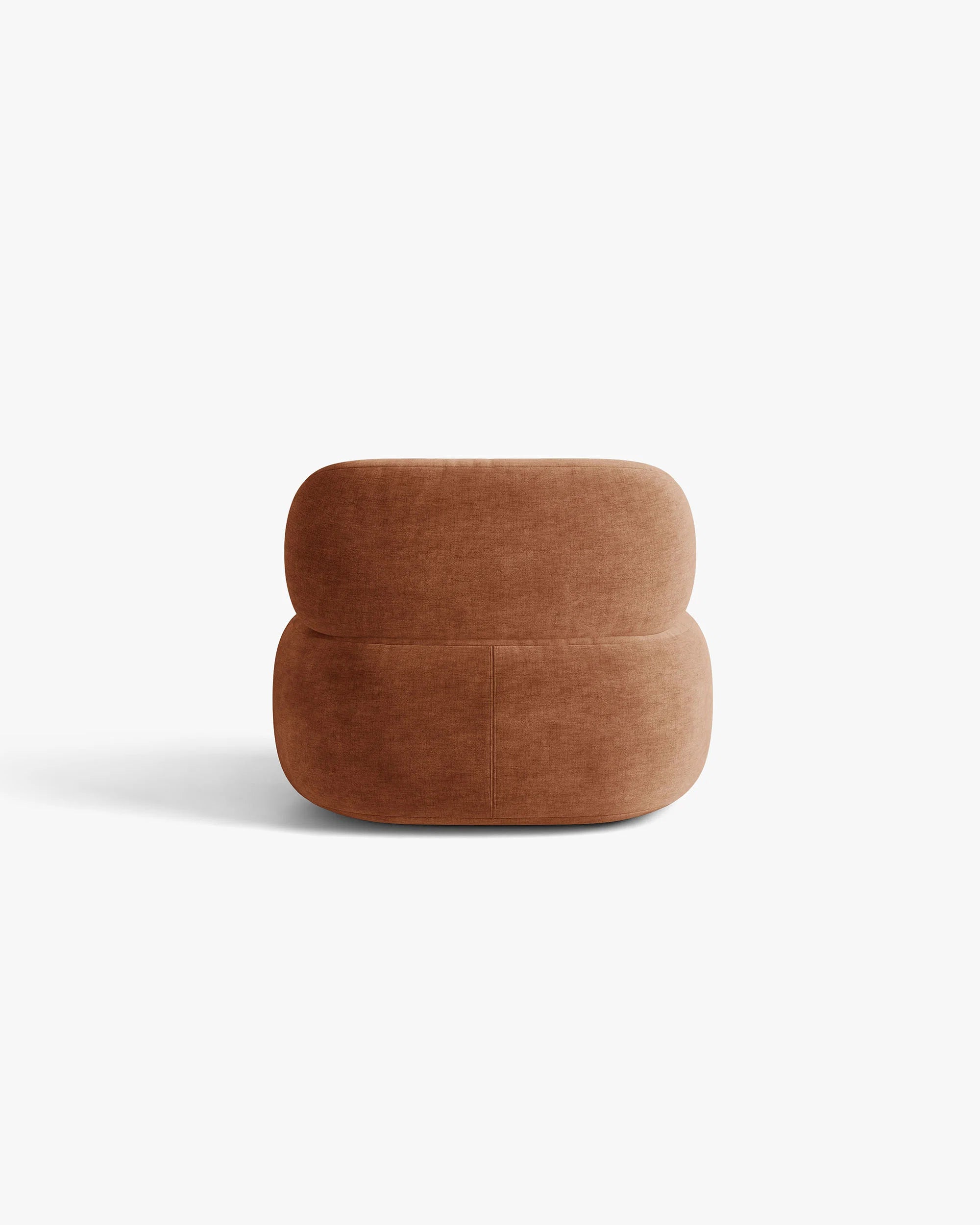 AURA Brick Chenille Armchair