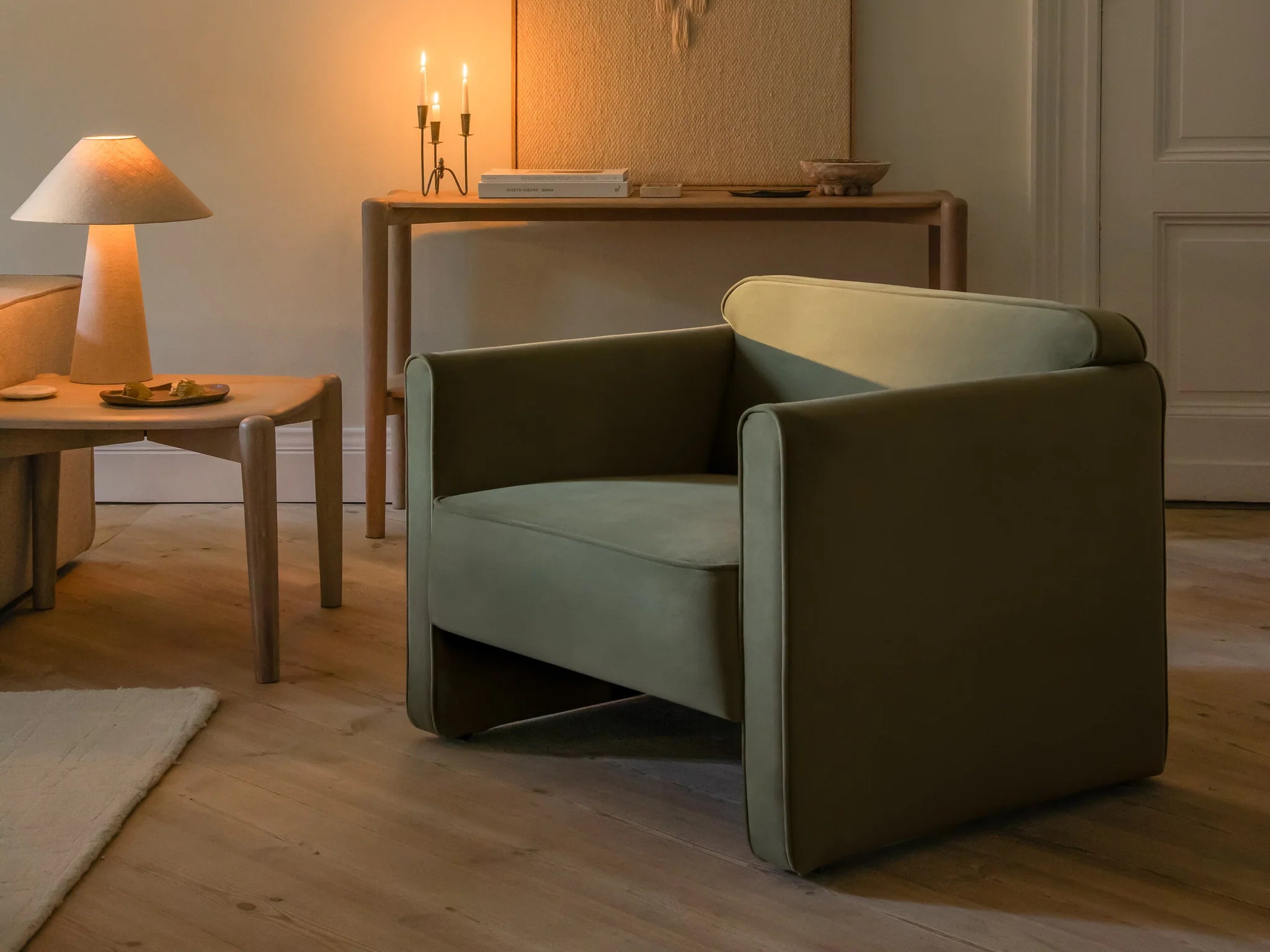 ABBY Armchair Gray