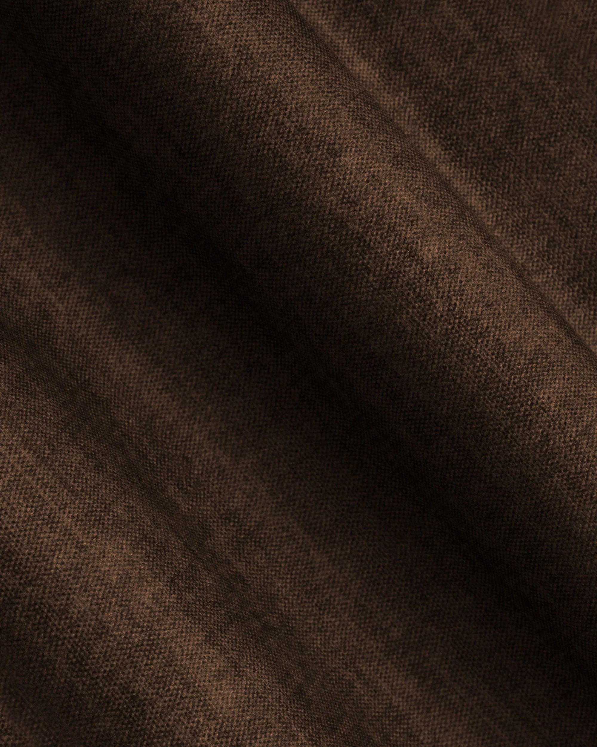 Velvet Modular Sofa MARTINA - Left-Open Module in Chocolate