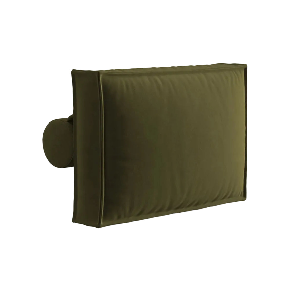NURIA decorative velvet cushion green