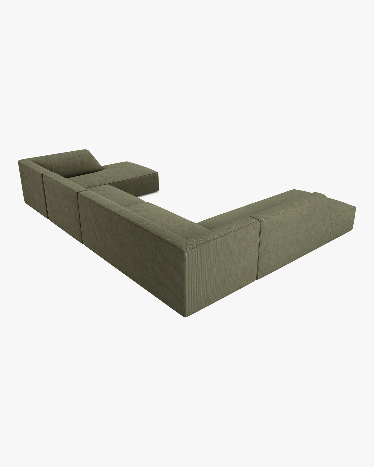 Left -sided ruby ​​green corner