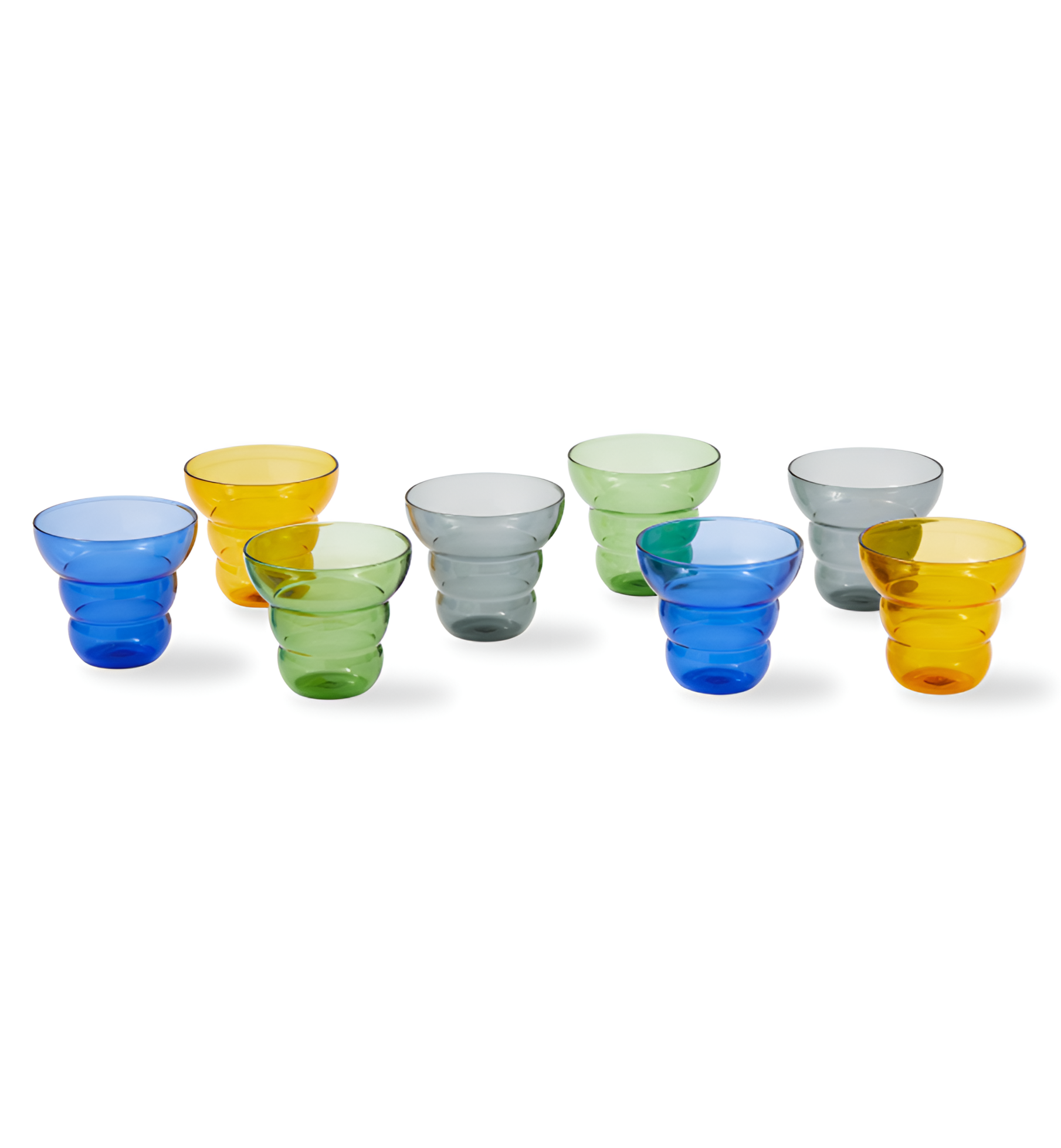 Set von Tassen MIZU KIRI dunkelblau
