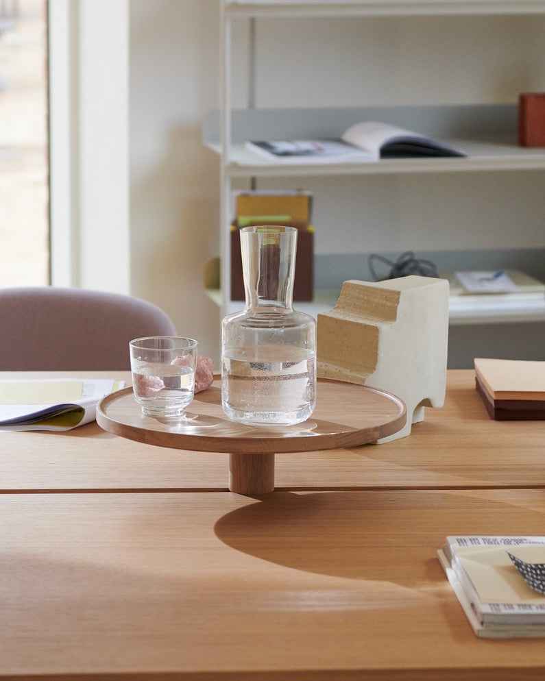 LINEAR SYSTEM Oak Veneer Office Table