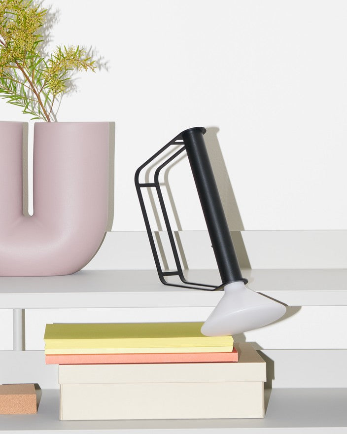 Portable outdoor lamp PITON black