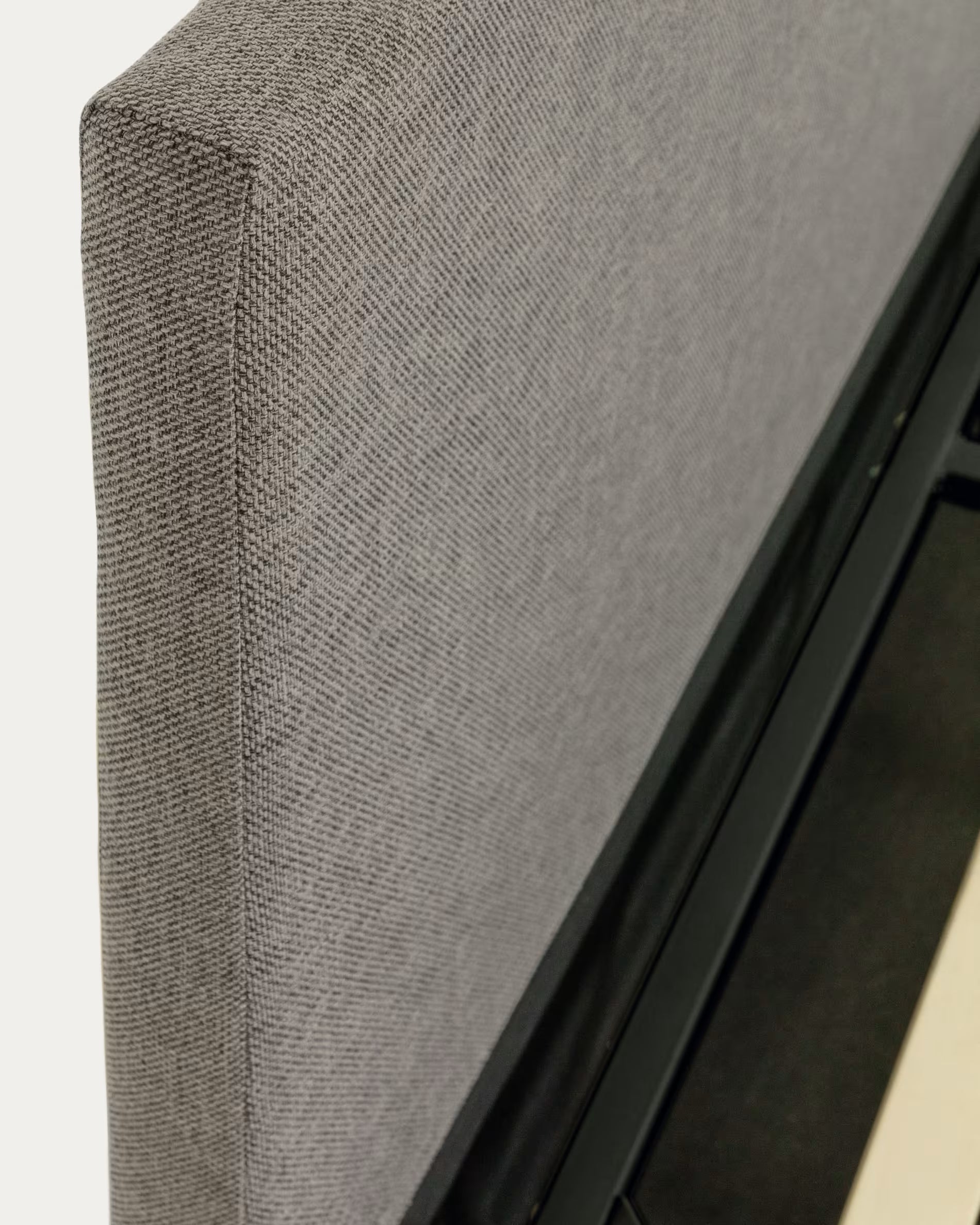 NAHIRI gray bed with storage