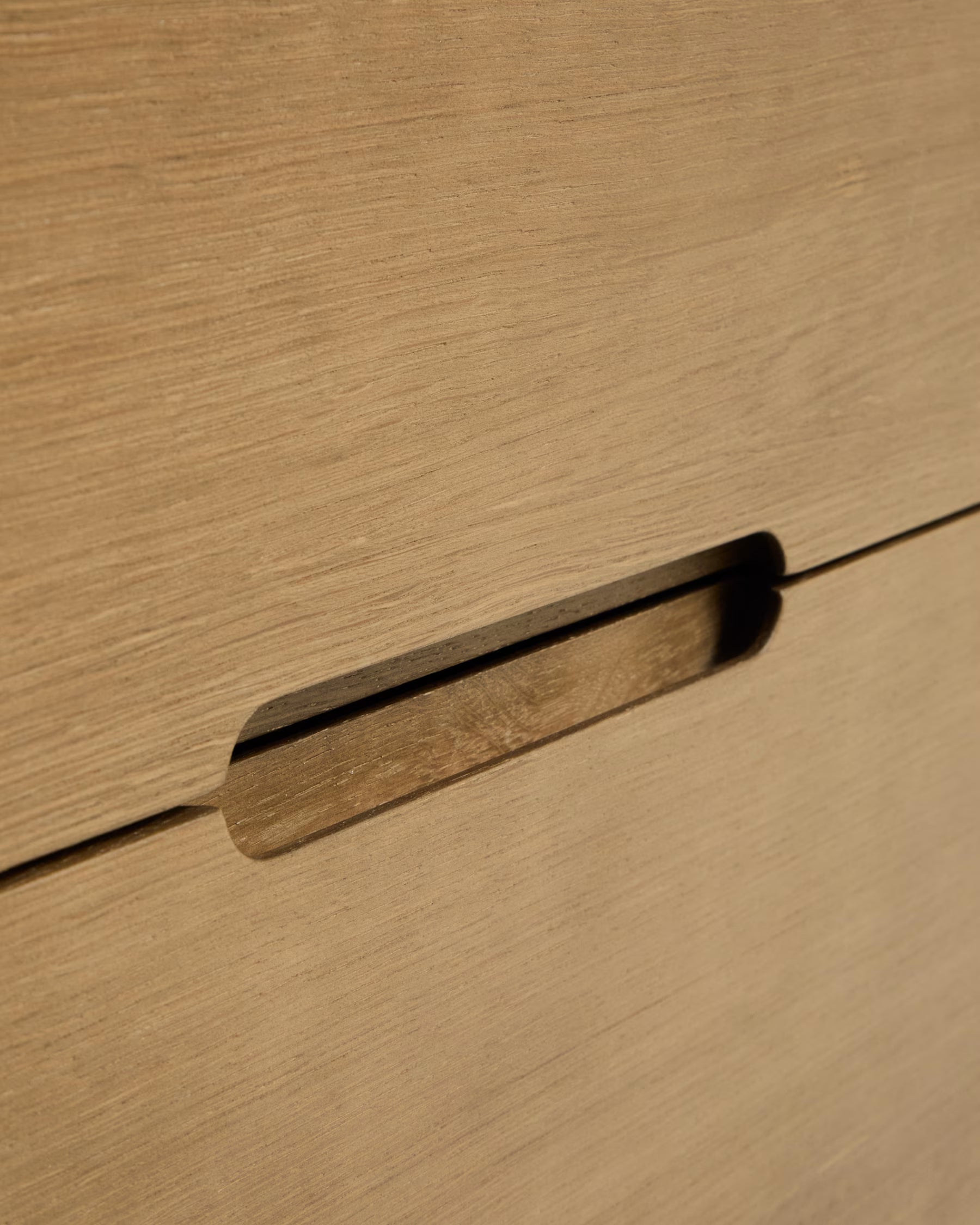 ARELIDA Oak Veneer Nightstand