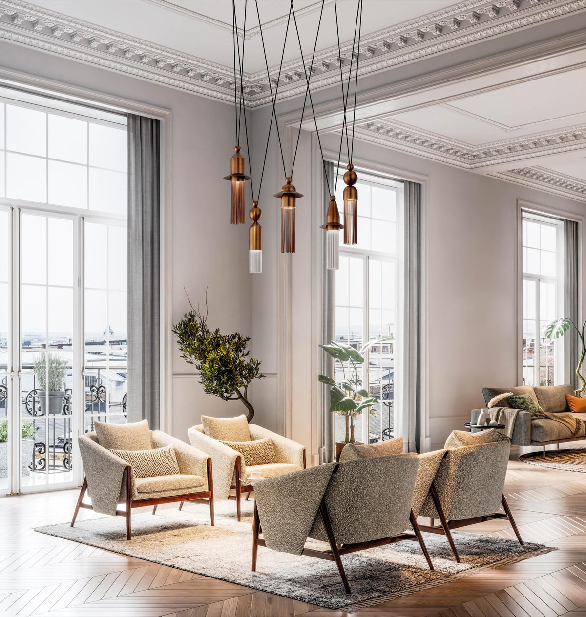 NAPPE C5 customizable pendant lamp