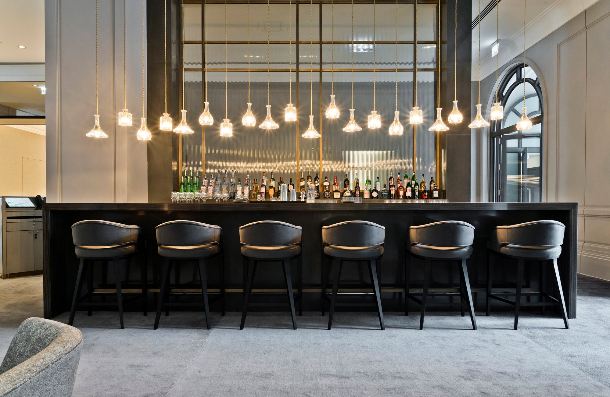 BELL DECANTERLIGHT Pendant Lamp in Crystal Glass
