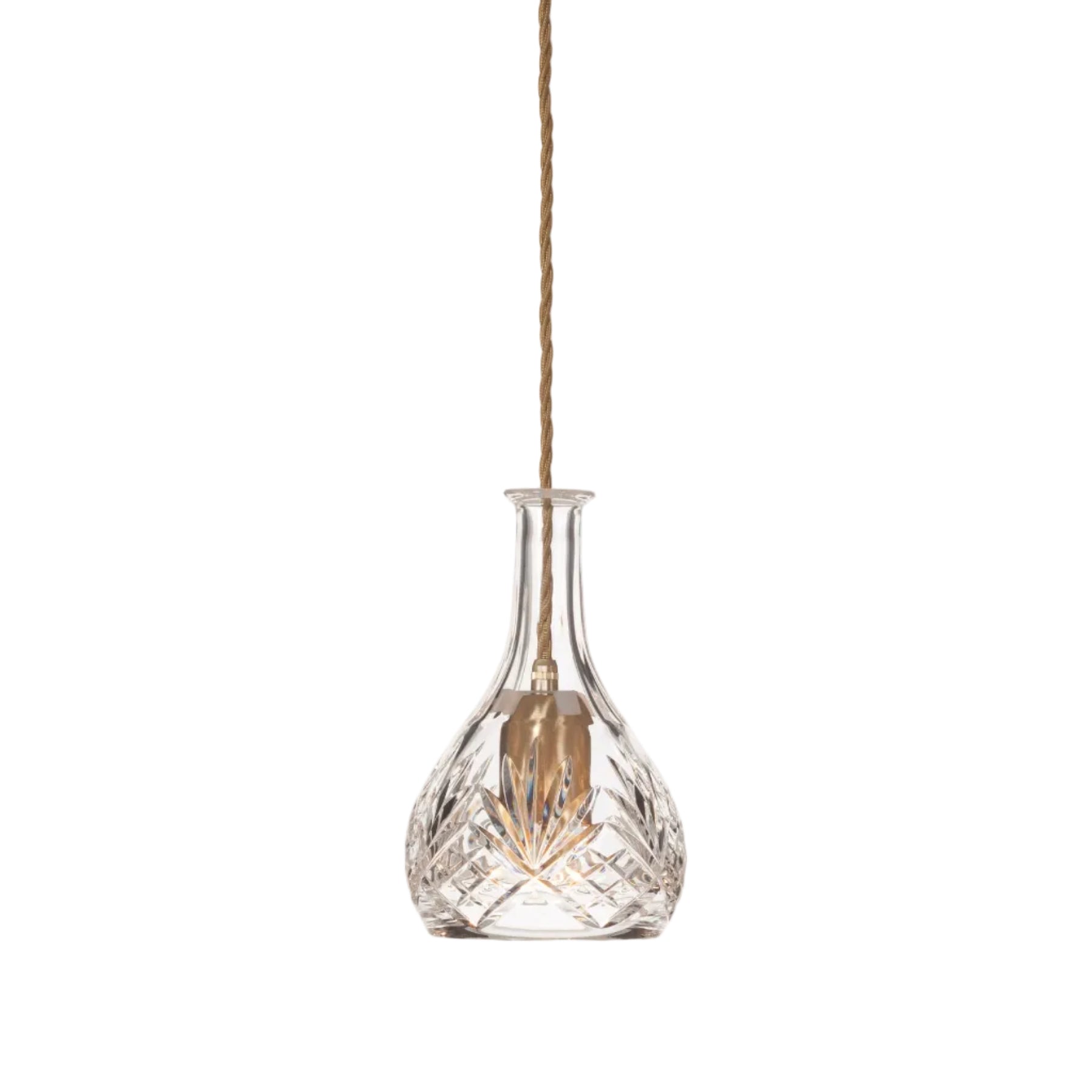BELL DECANTERLIGHT Pendant Lamp in Crystal Glass
