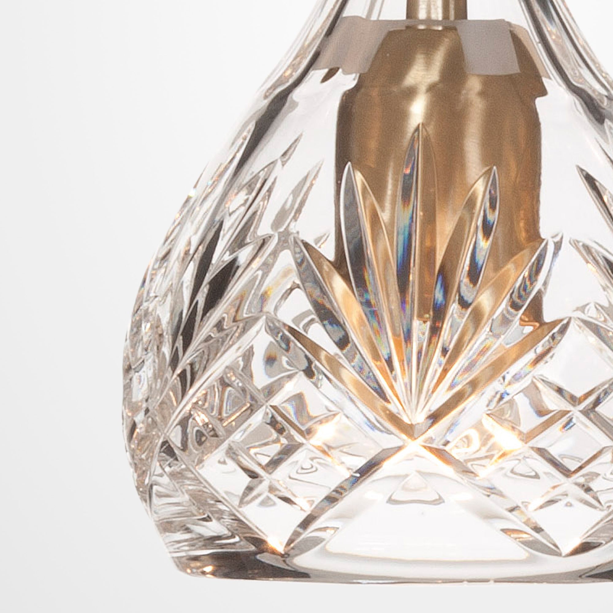 BELL DECANTERLIGHT Pendant Lamp in Crystal Glass