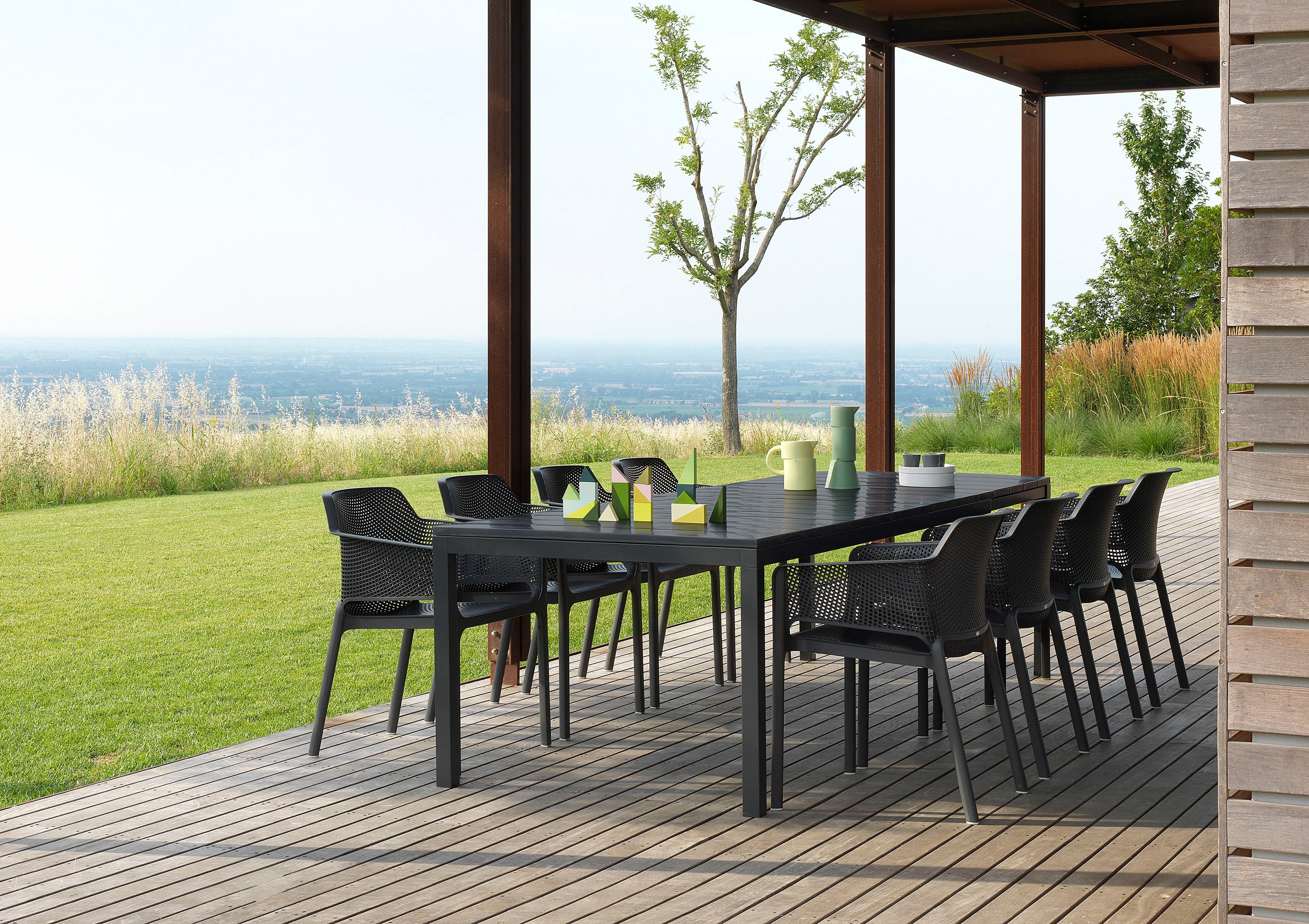 Outdoor Chair NET Anthracite