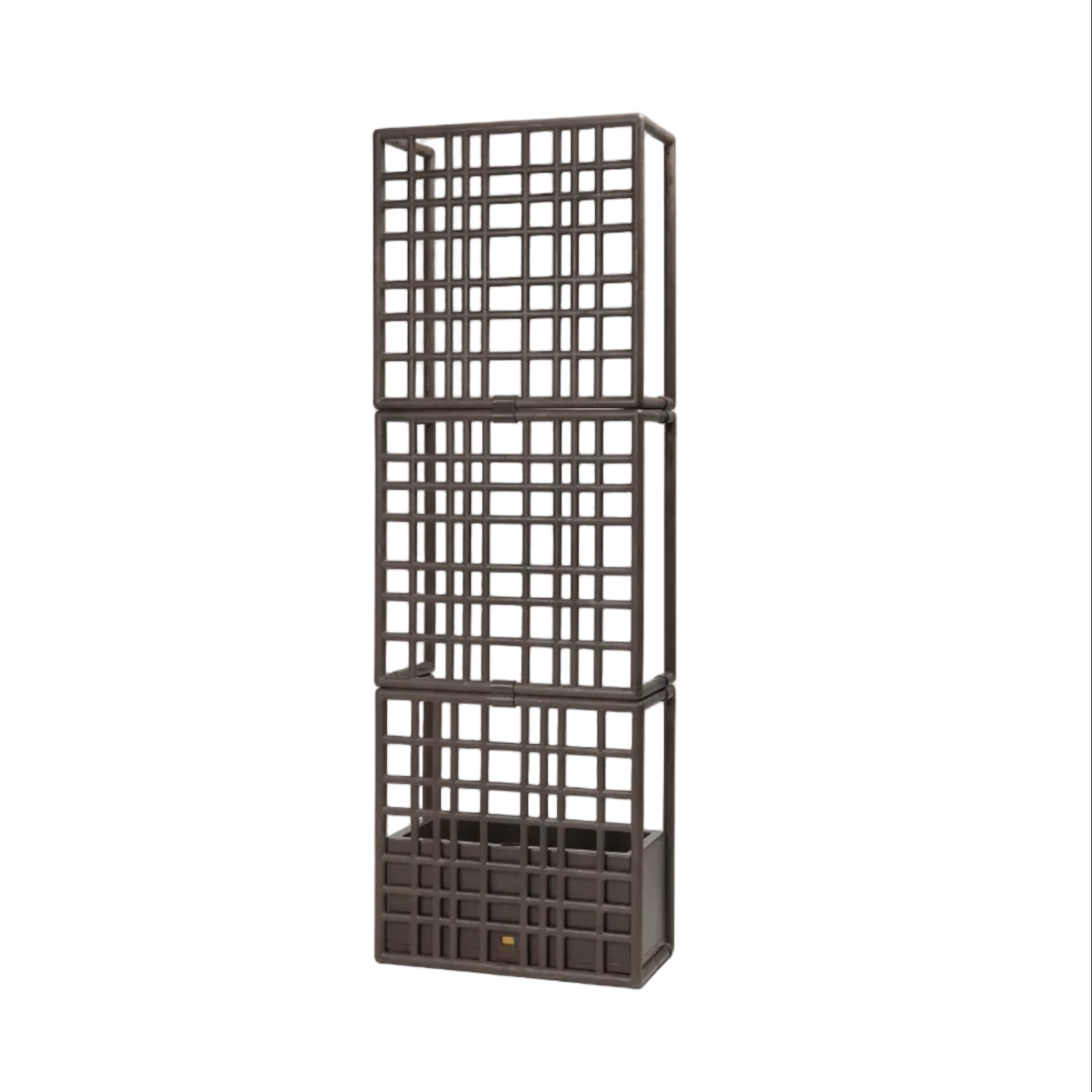 SIPARIO Earthy Brown Outdoor Modular System with Planter