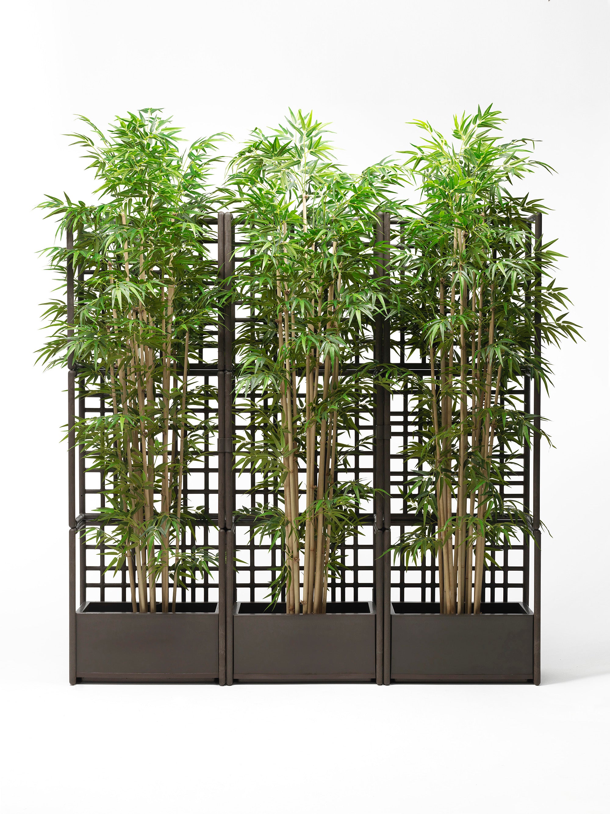 SIPARIO Earthy Brown Outdoor Modular System with Planter
