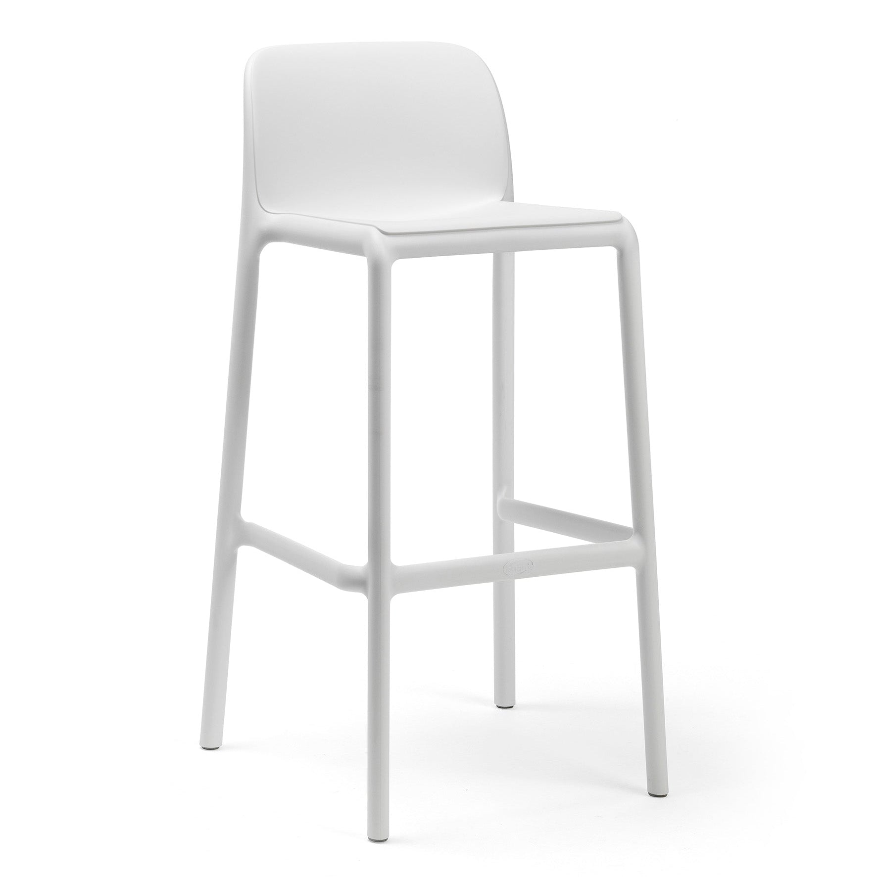 FARO White Outdoor Stool