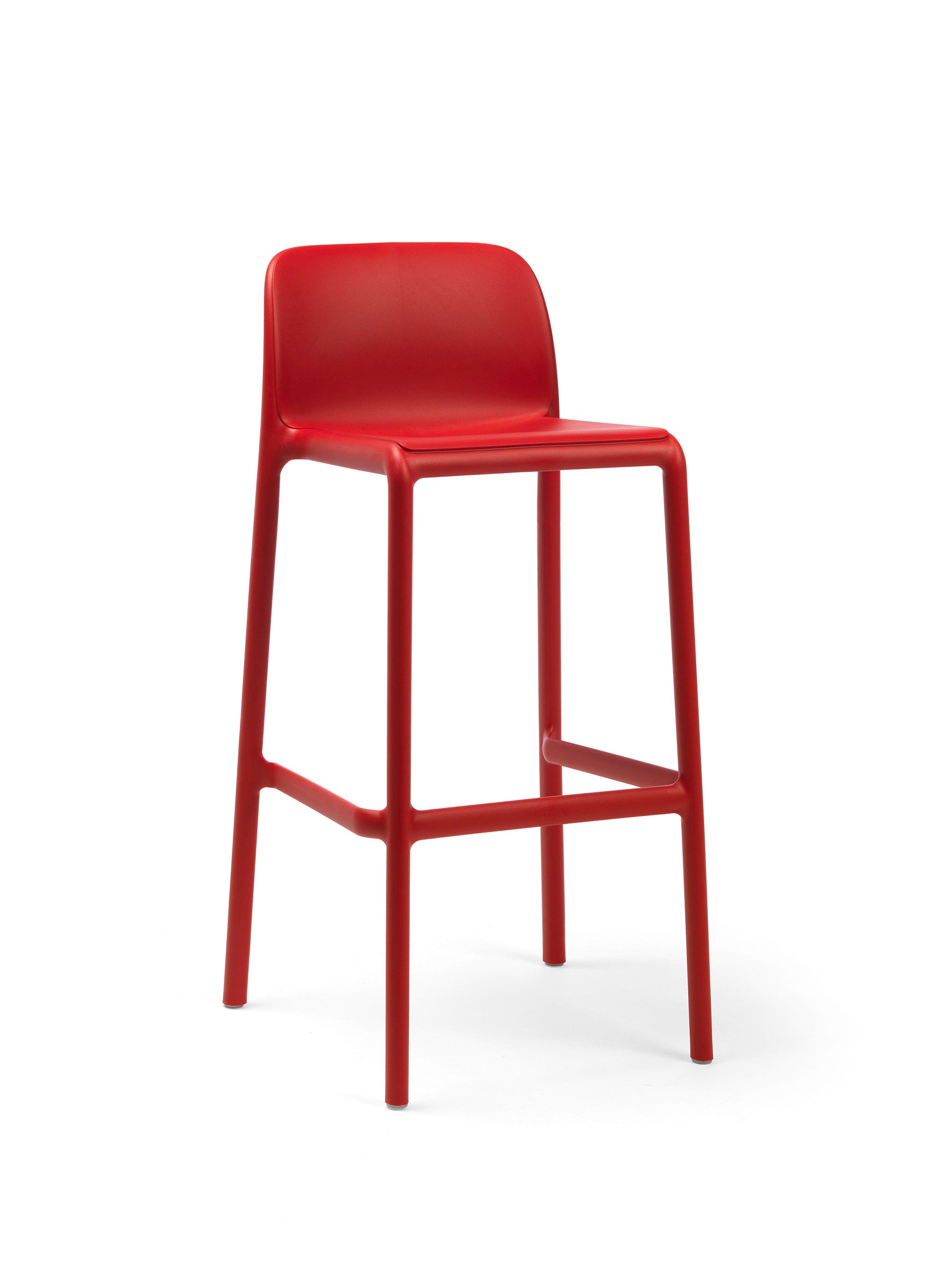 FARO Red Outdoor Stool