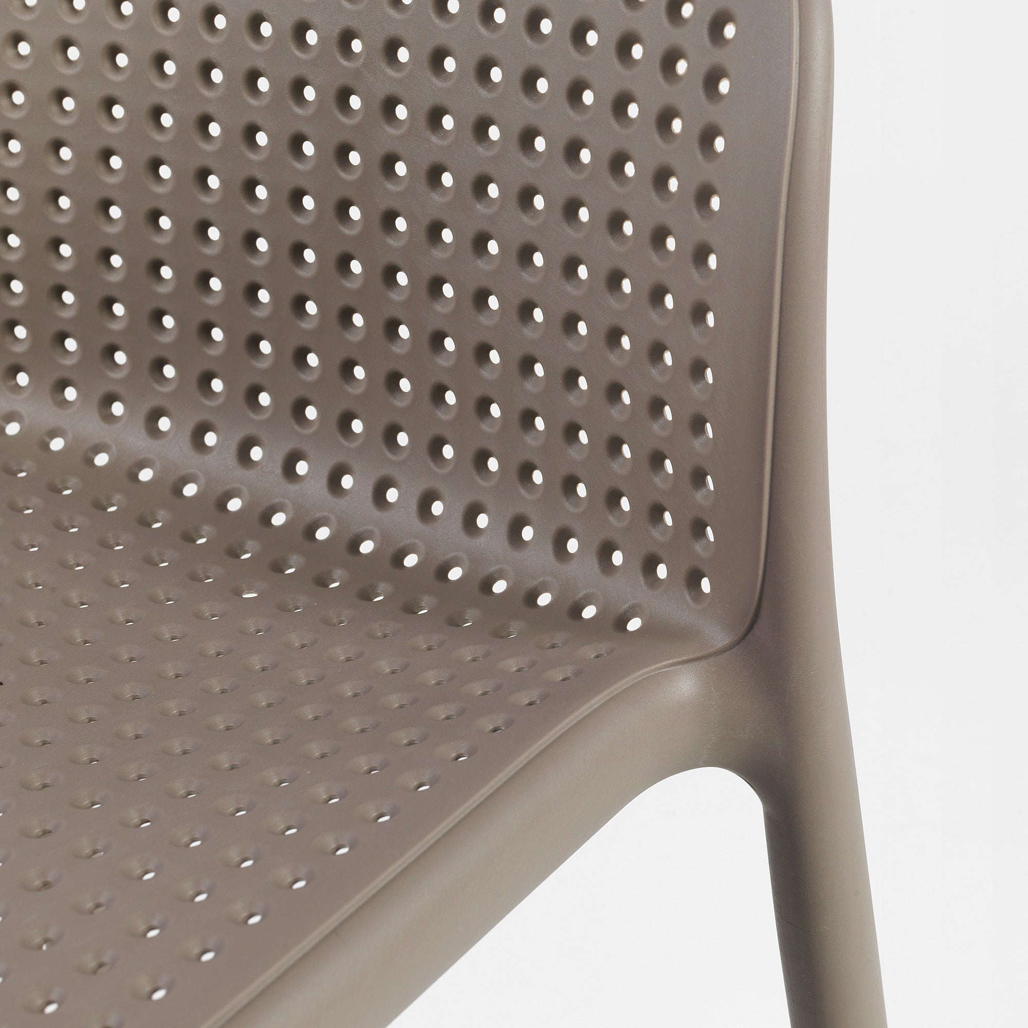 Outdoor stool LIDO white
