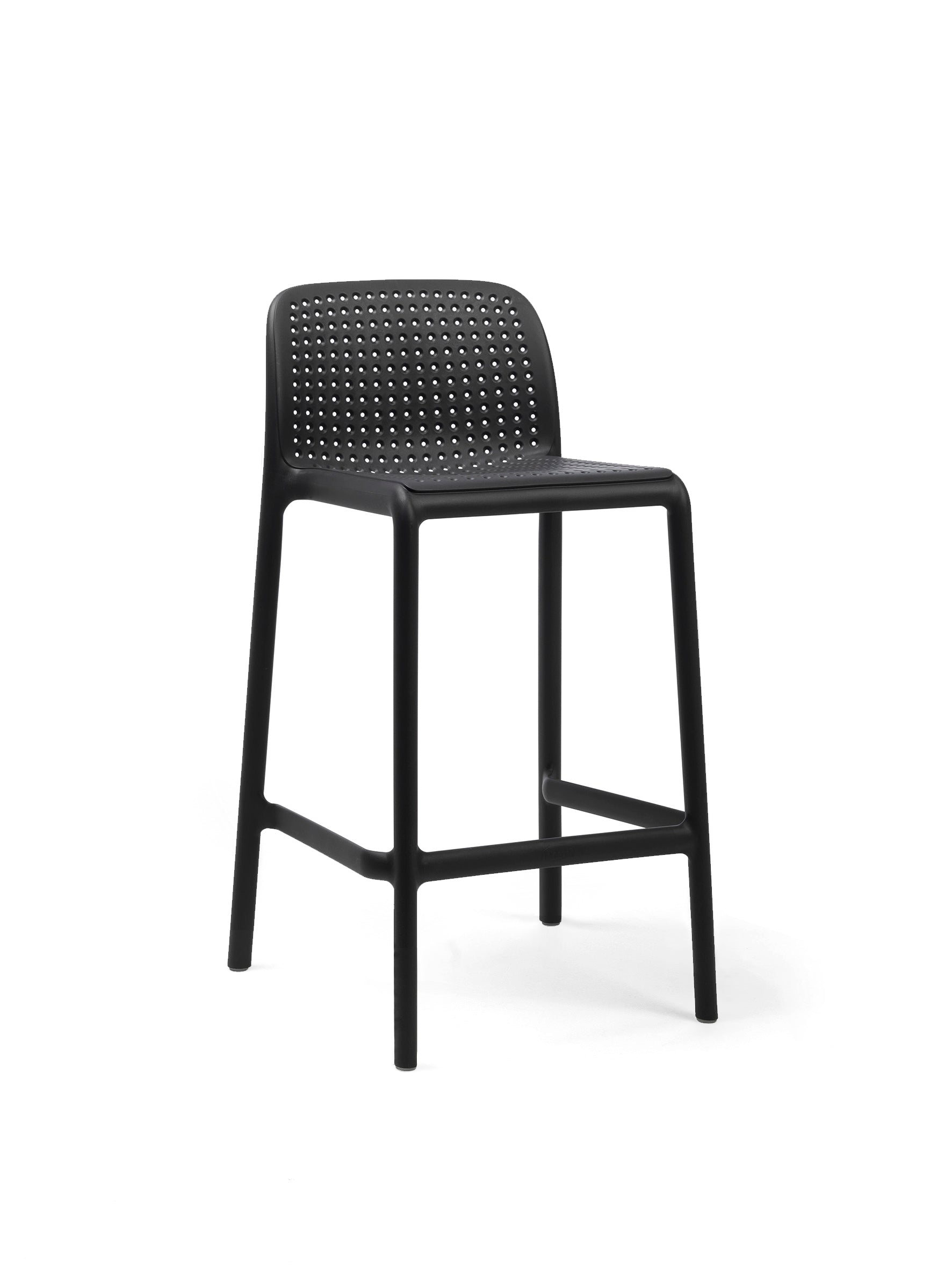 Outdoor stool LIDO anthracite