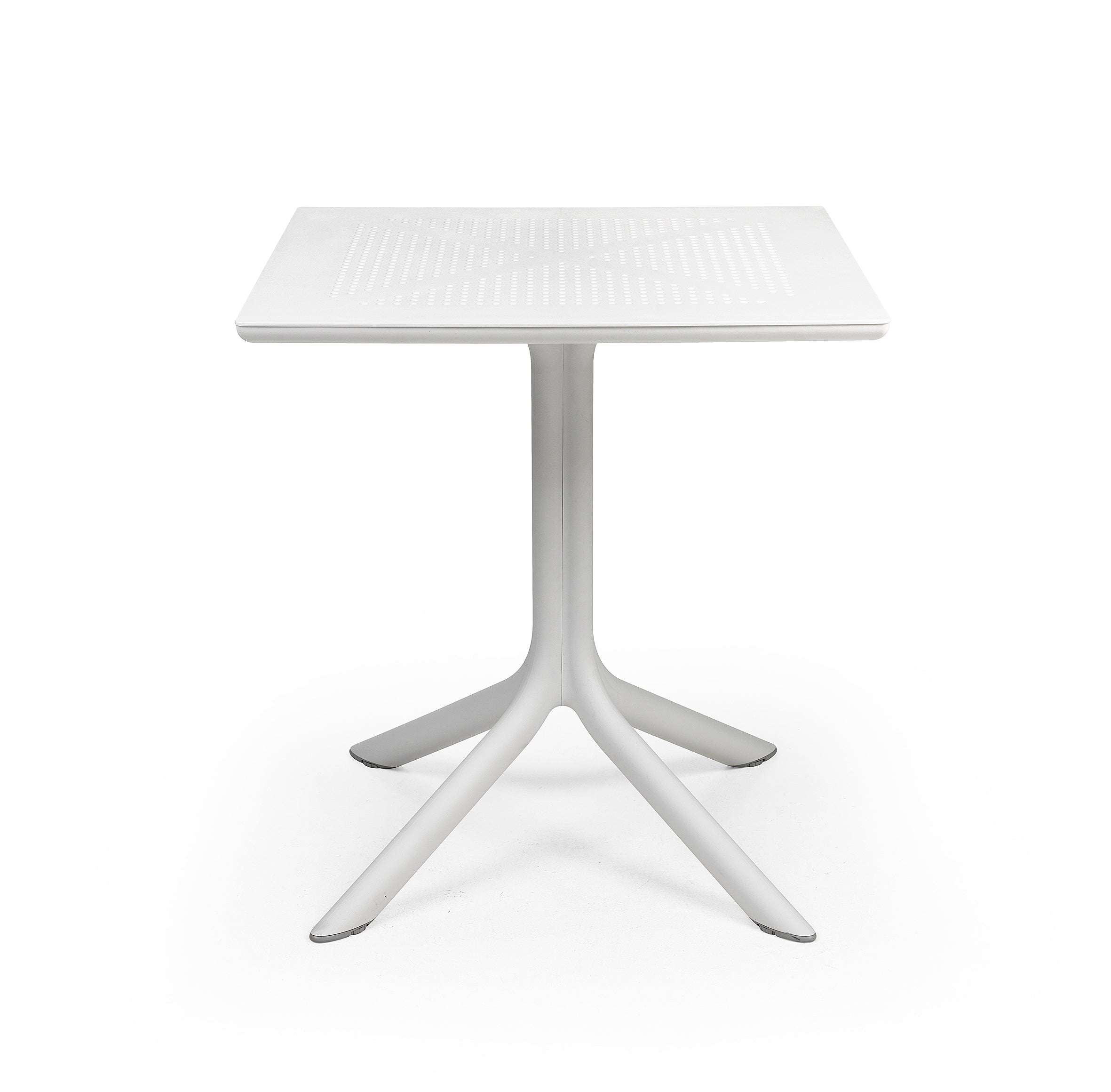 Square Outdoor Table CLIP White