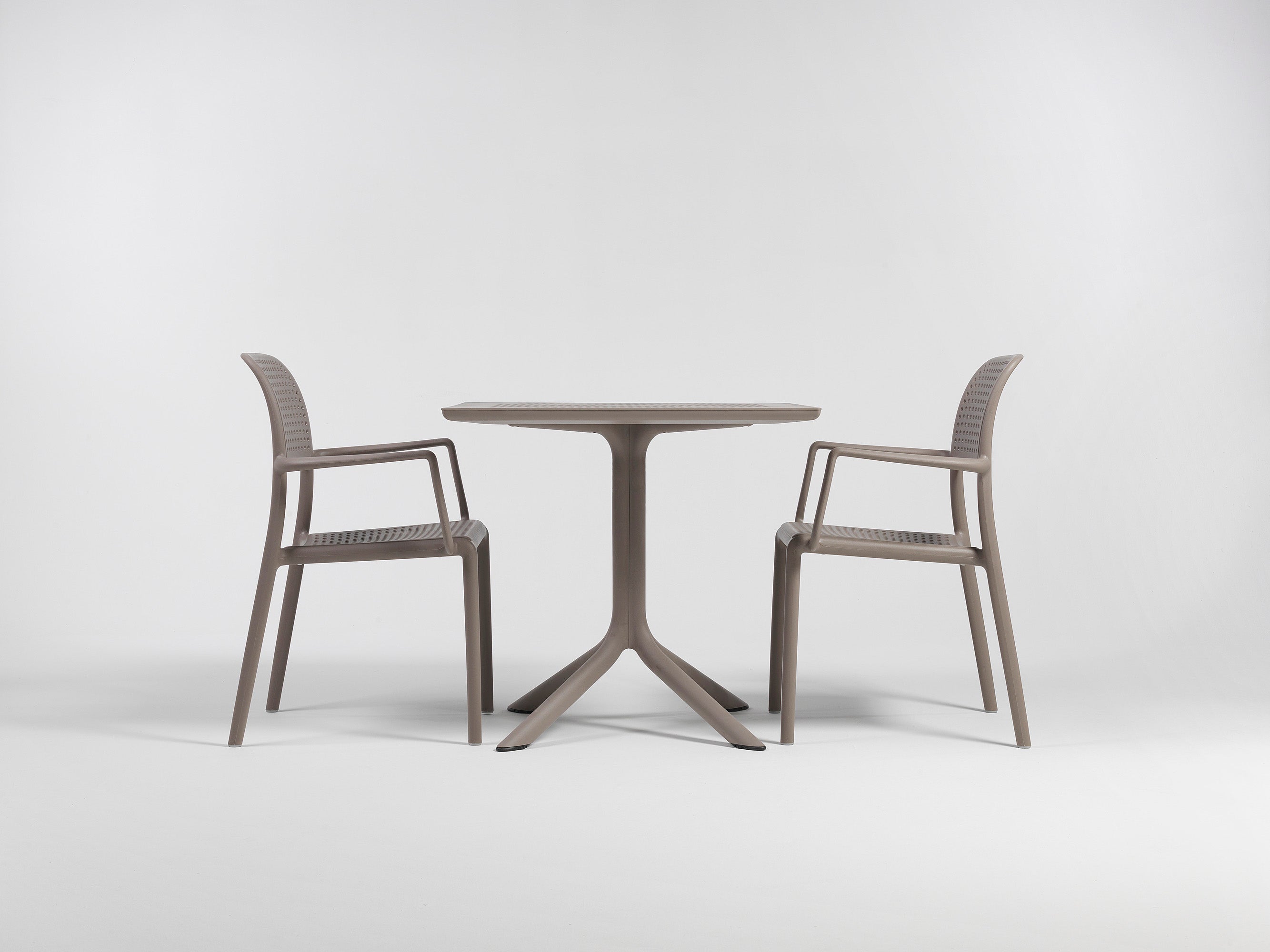 Square Outdoor Table CLIP Agave Green