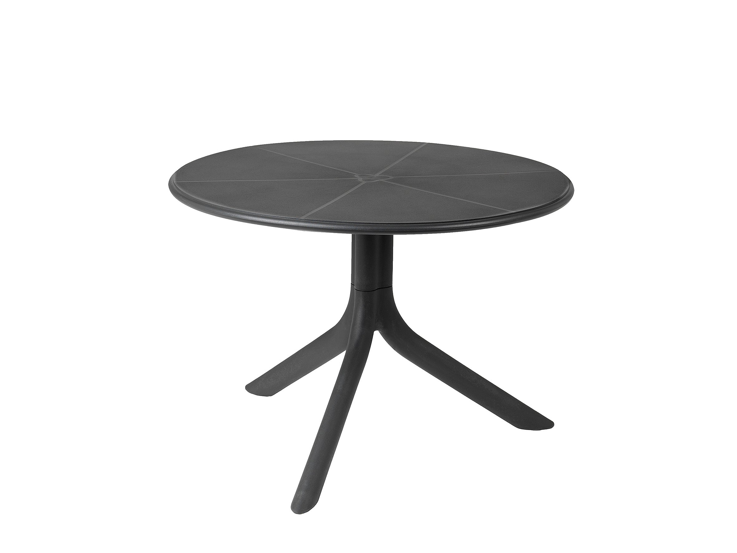 Round Outdoor Table with Height Adjustment SPRITZ Beige