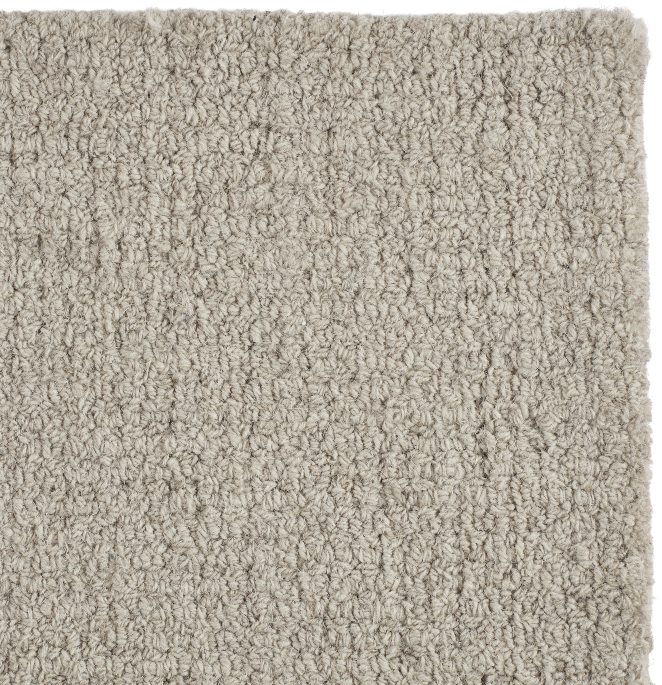 Light gray nature rug