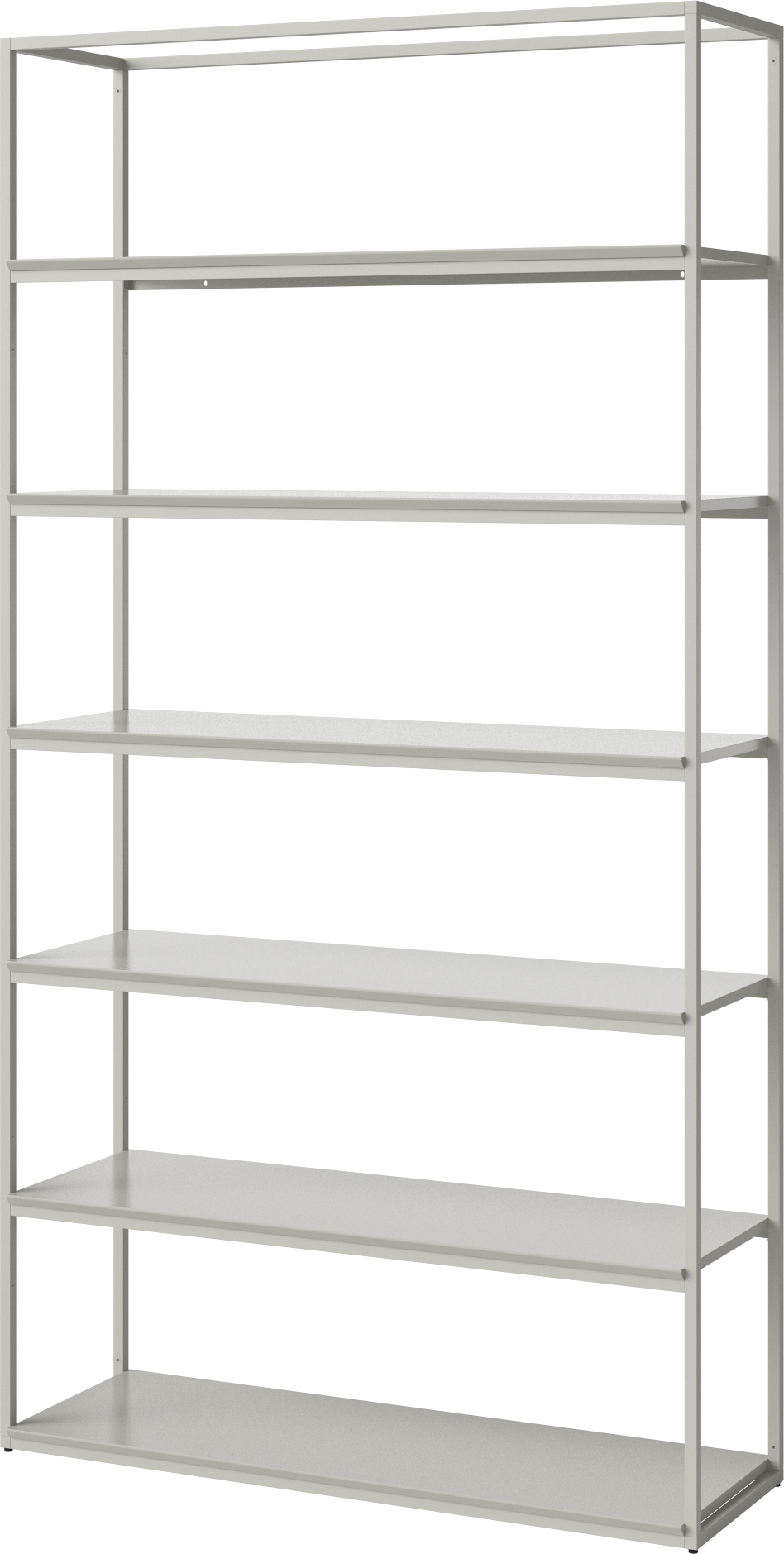 Gray neutra shelf