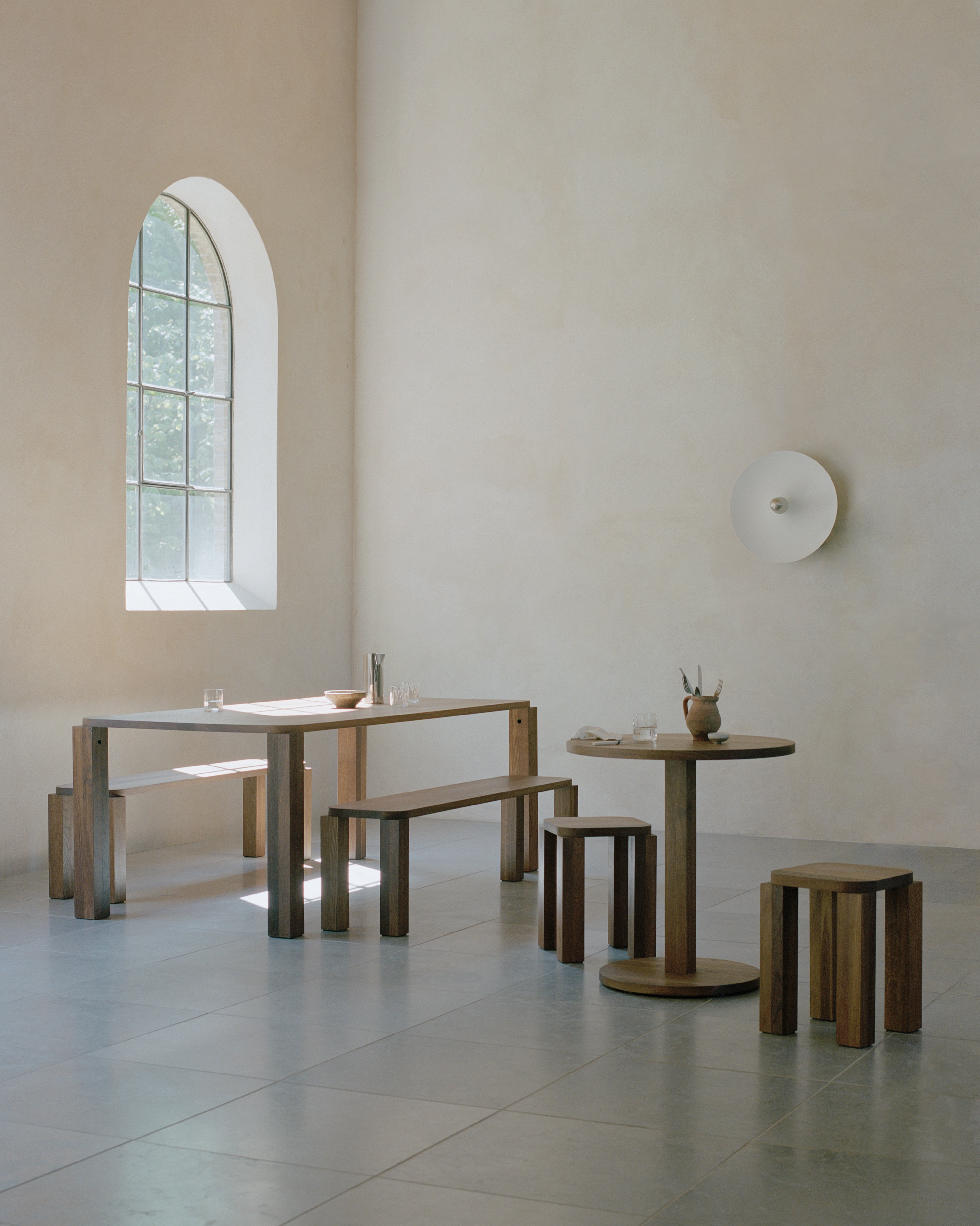 Bistro-Tisch ATLAS dunkle Eiche