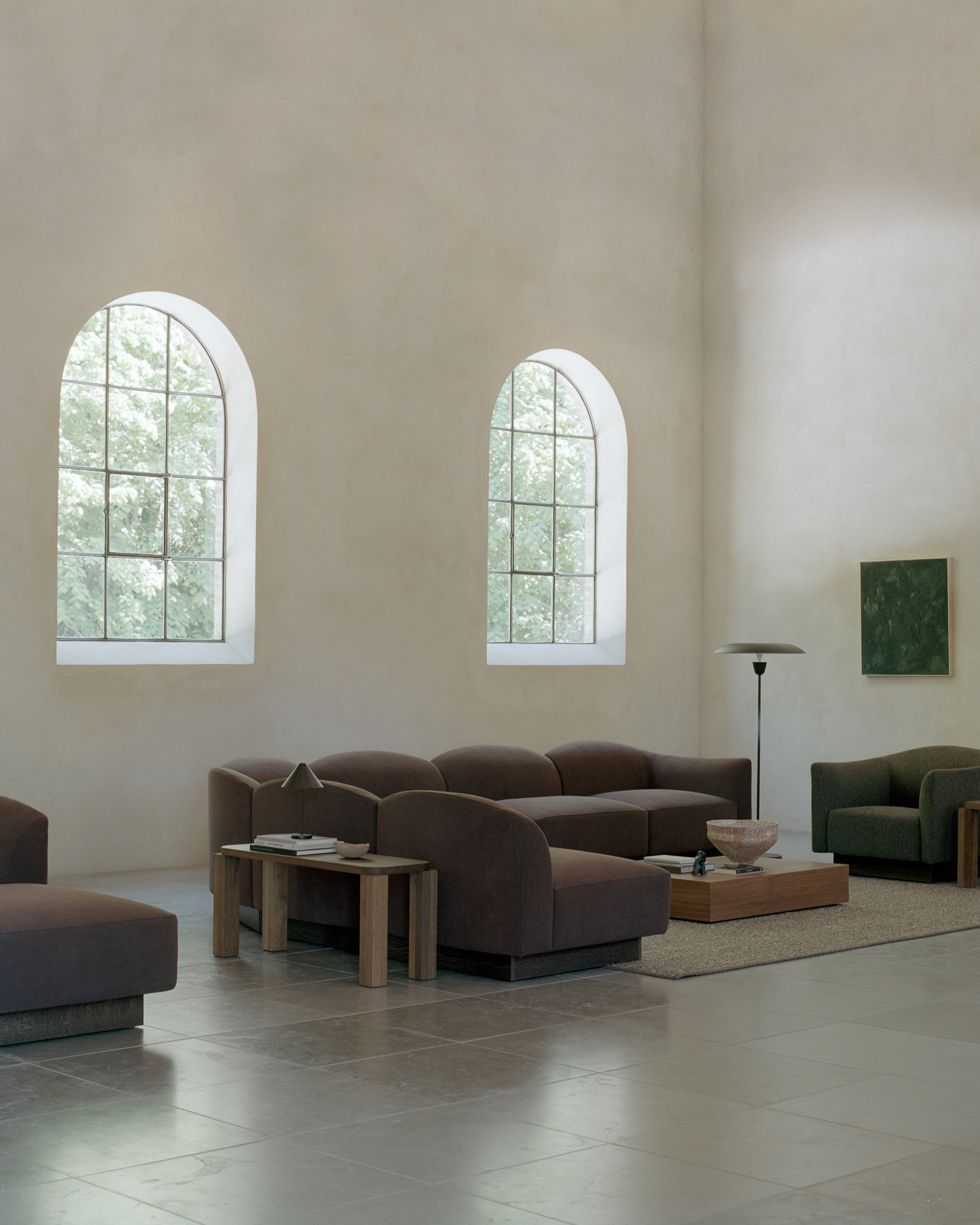 SHORE Modular Sofa - Custom Rounded Corner Element