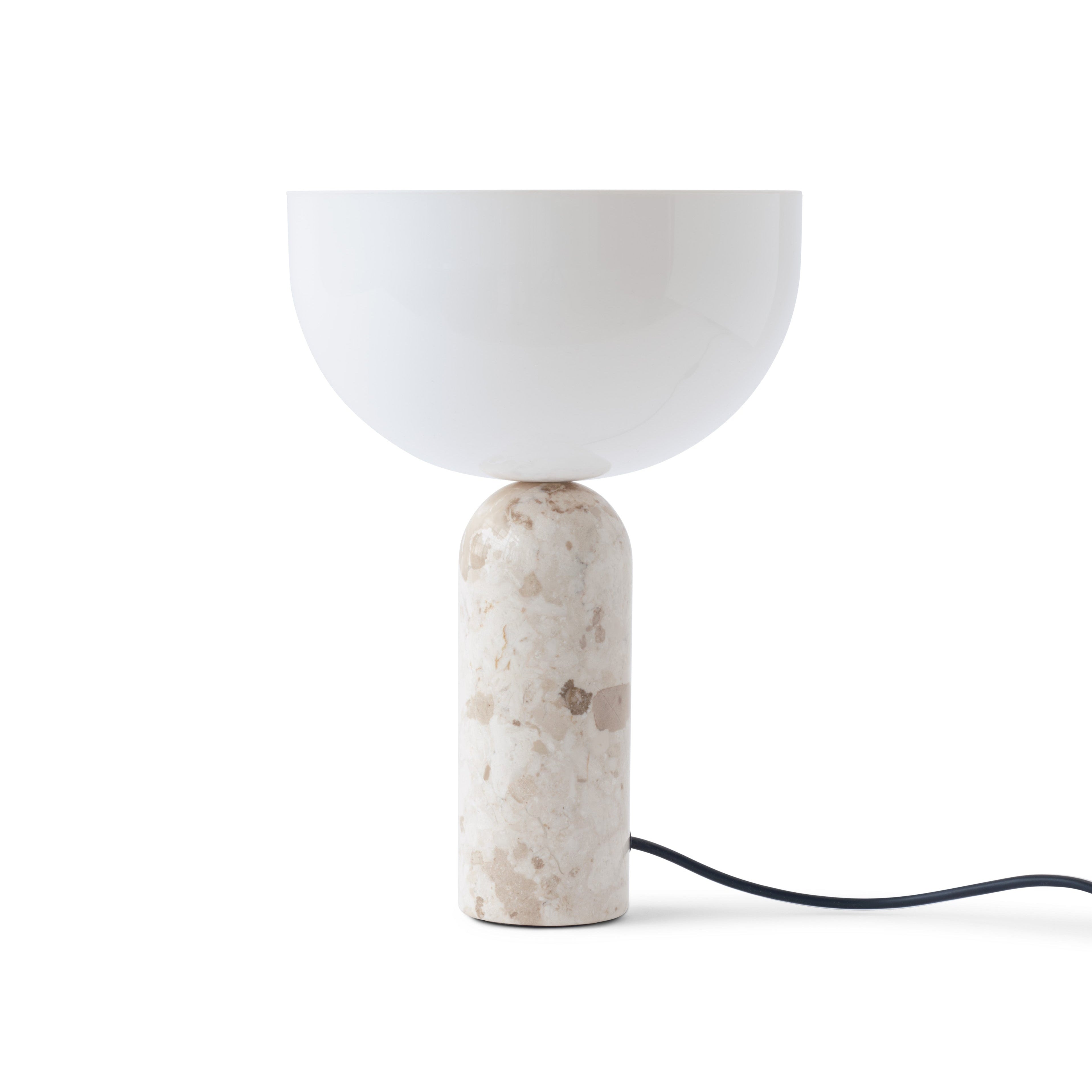 KIZU Table Lamp Cream Marble