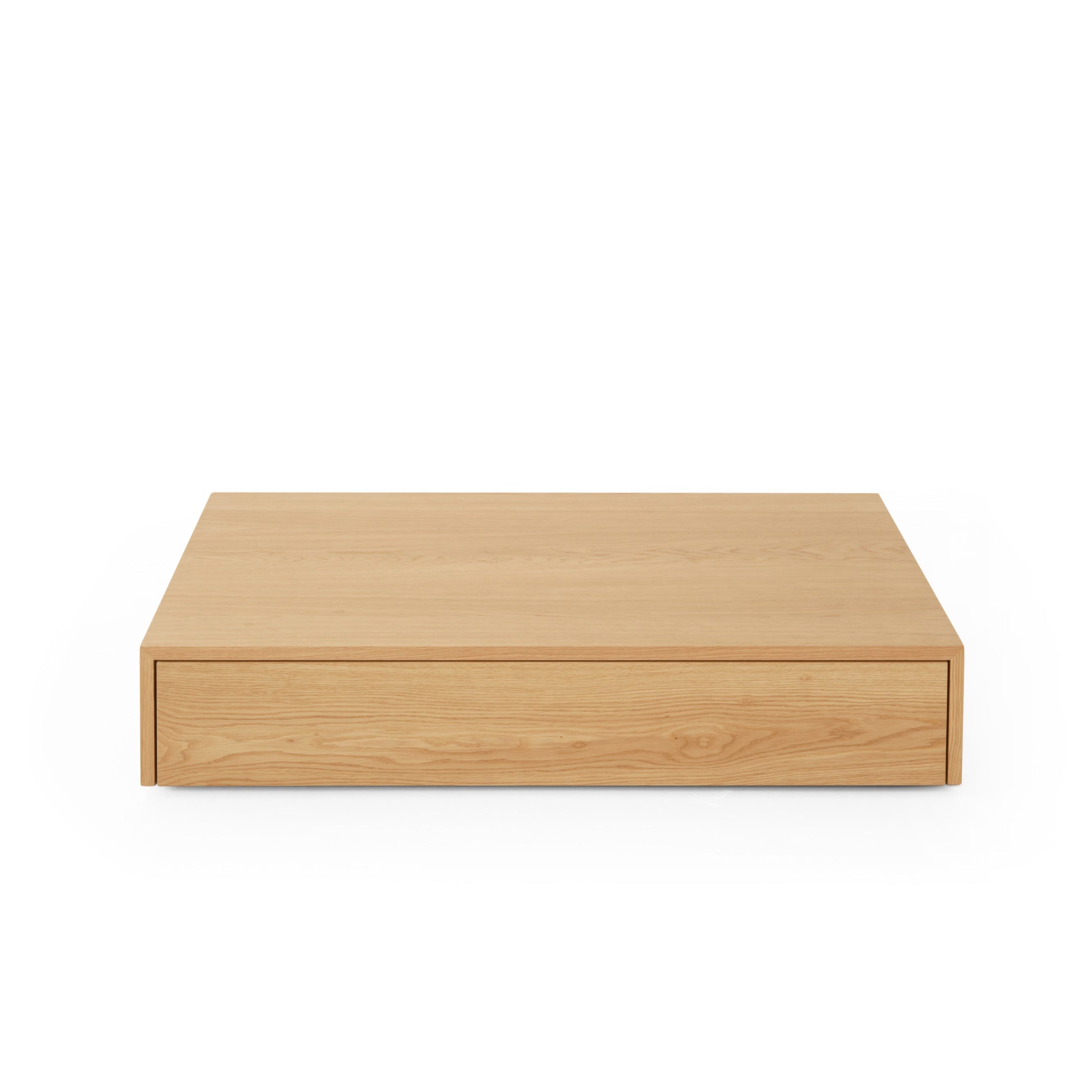 Coffee table with a drawer Mass Veneer oak