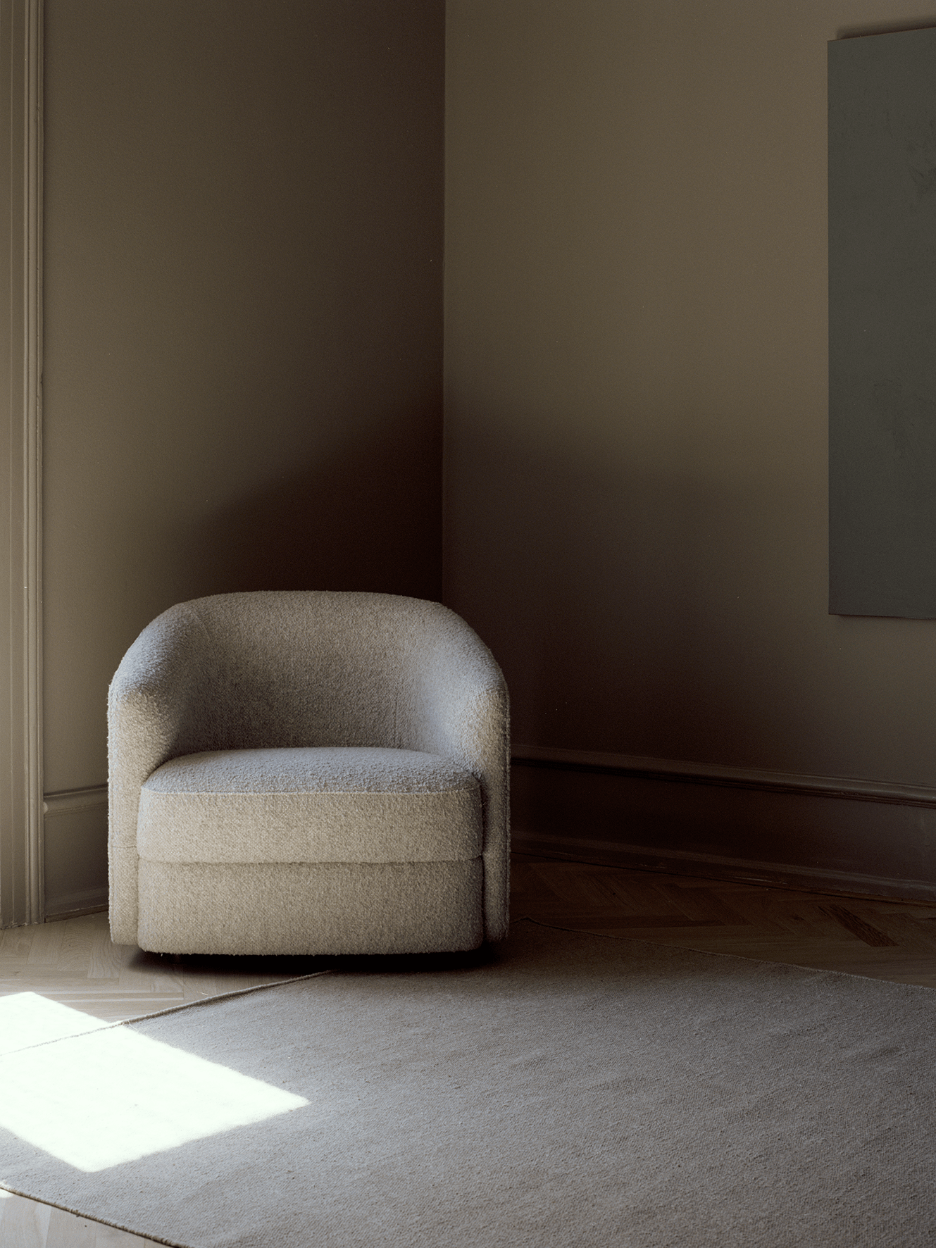 Upholstered Covent armchair