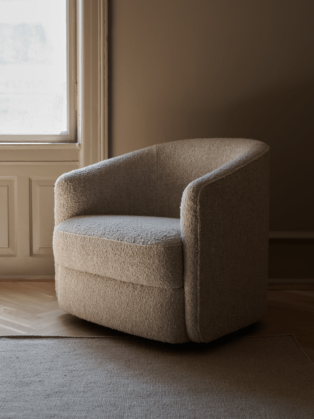 Upholstered Covent armchair