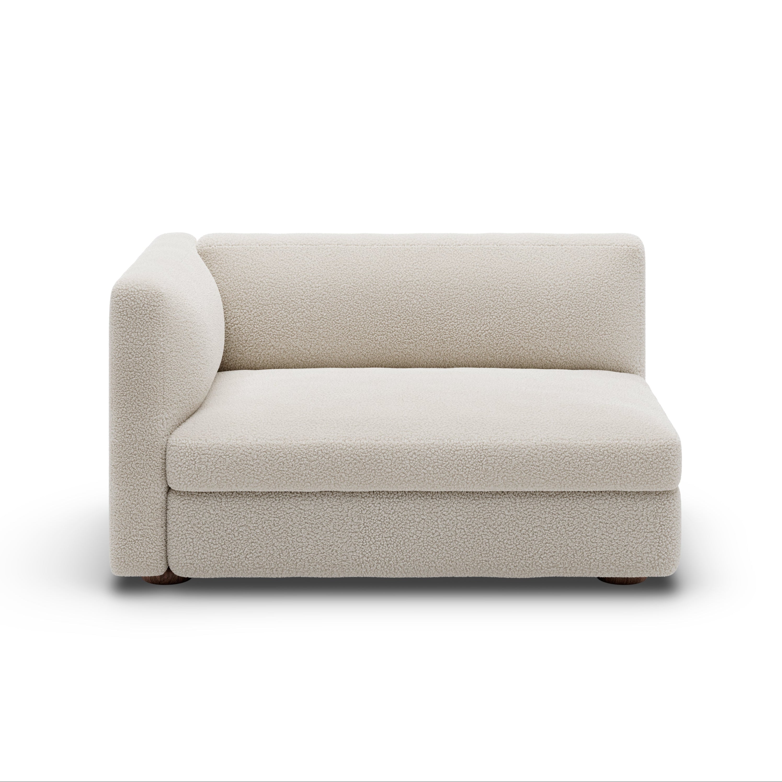 CODA modular sofa - a wide left -handed upholstered element