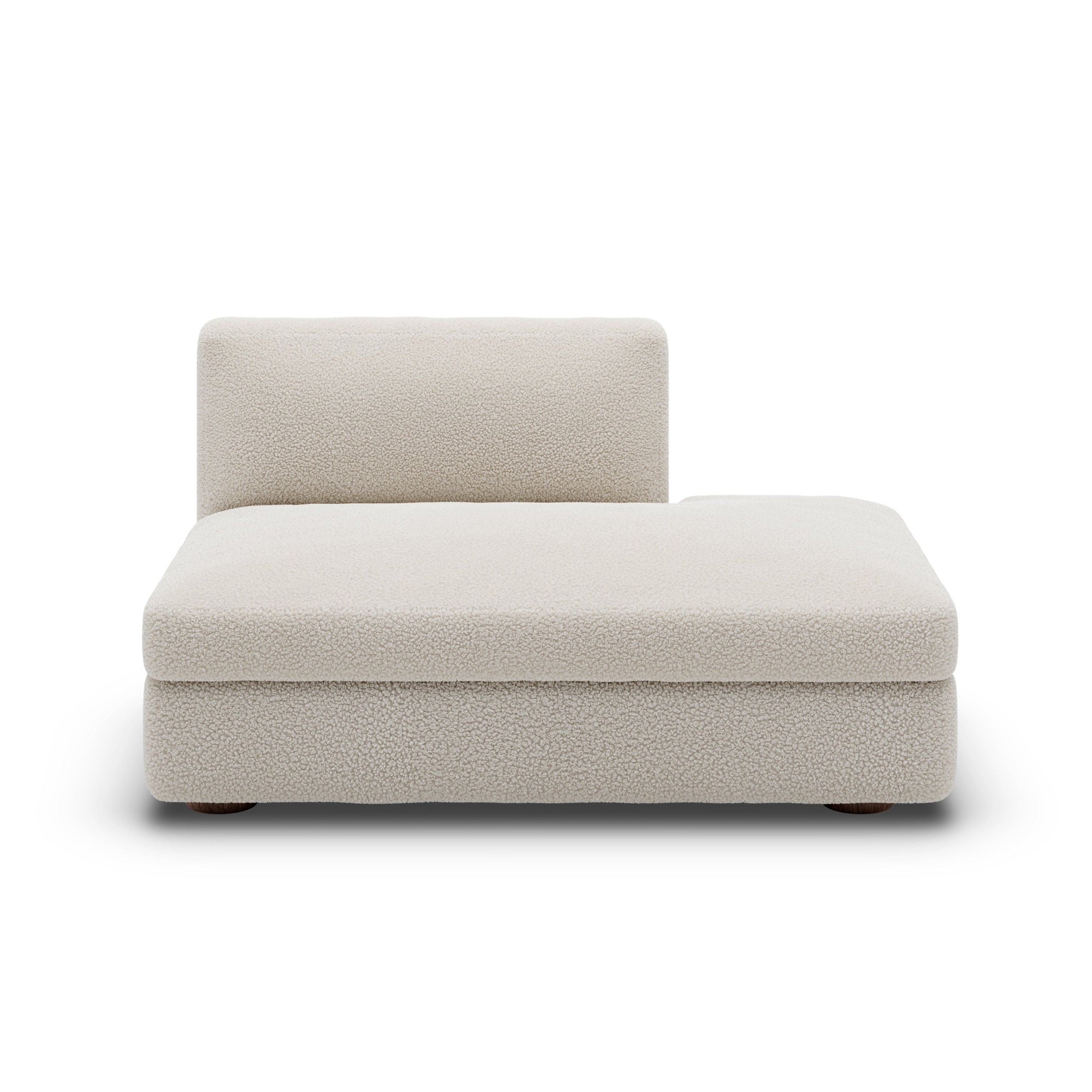 CODA modular sofa - open -sided upholstered element
