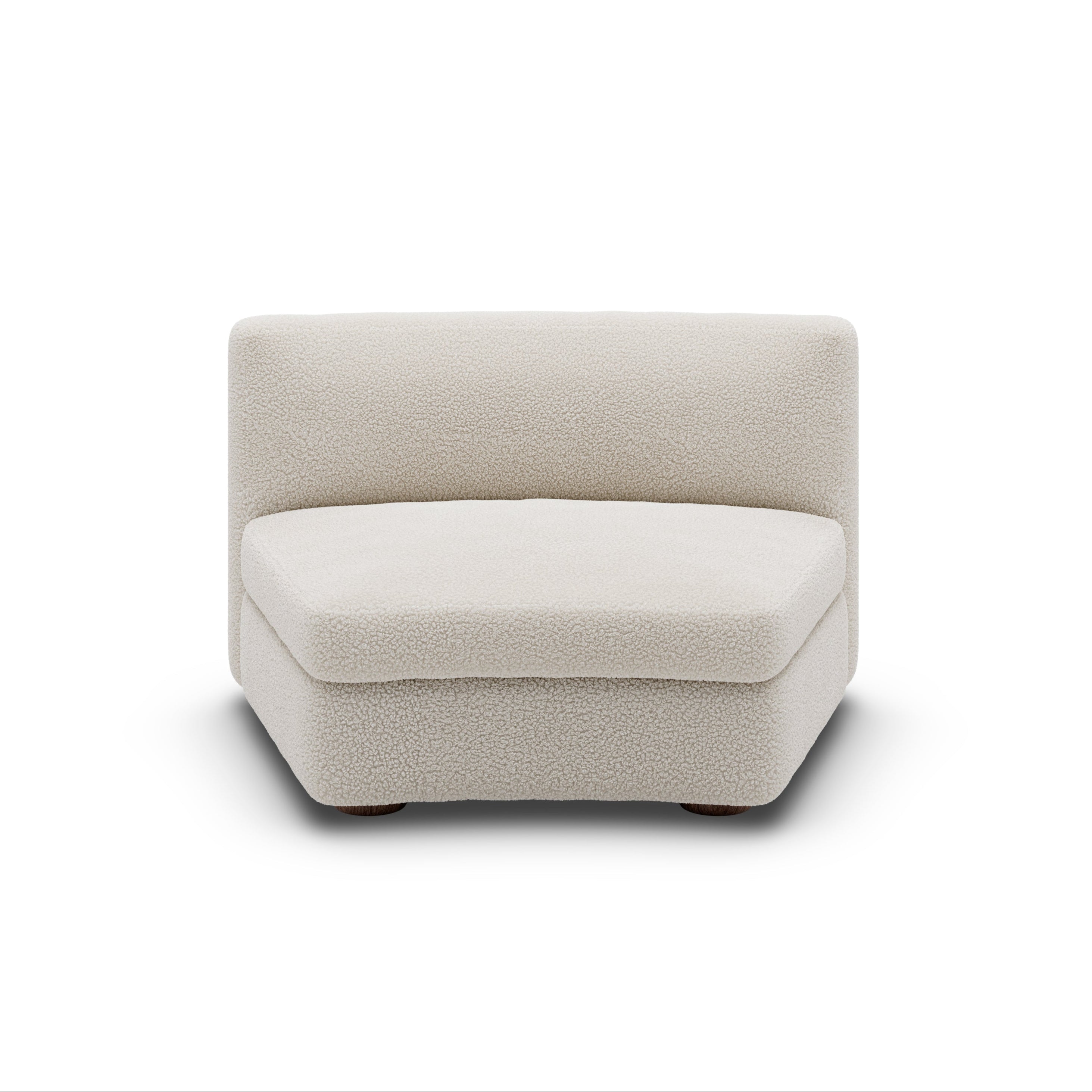 CODA modular sofa - Central Rounded Upholstered