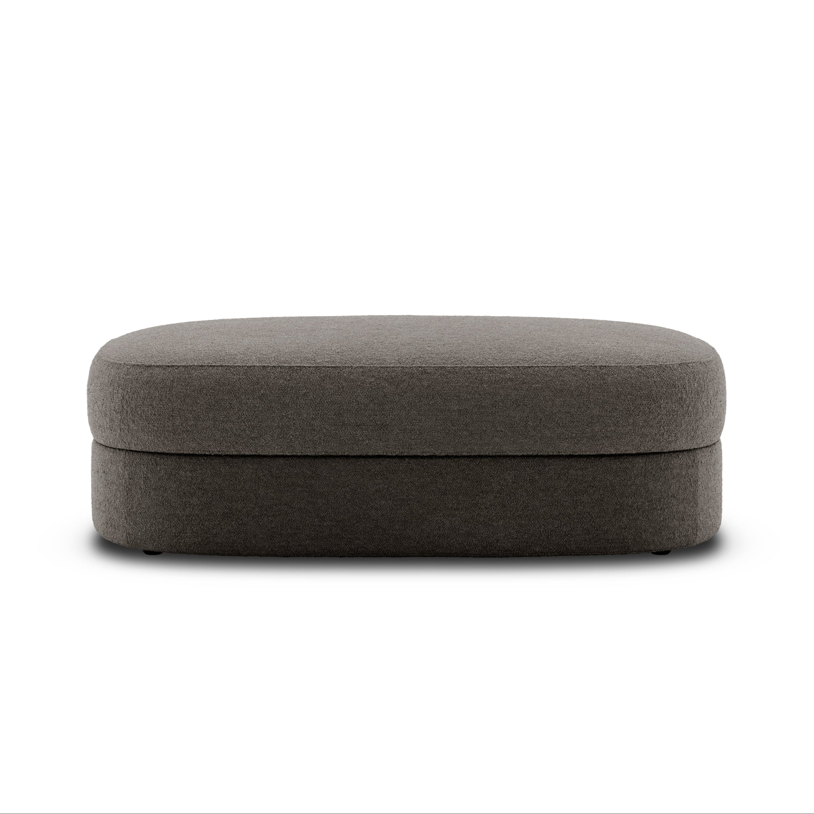 Puff Covent Nevotex Barnum Dark Taupe 10 dunkelgrau