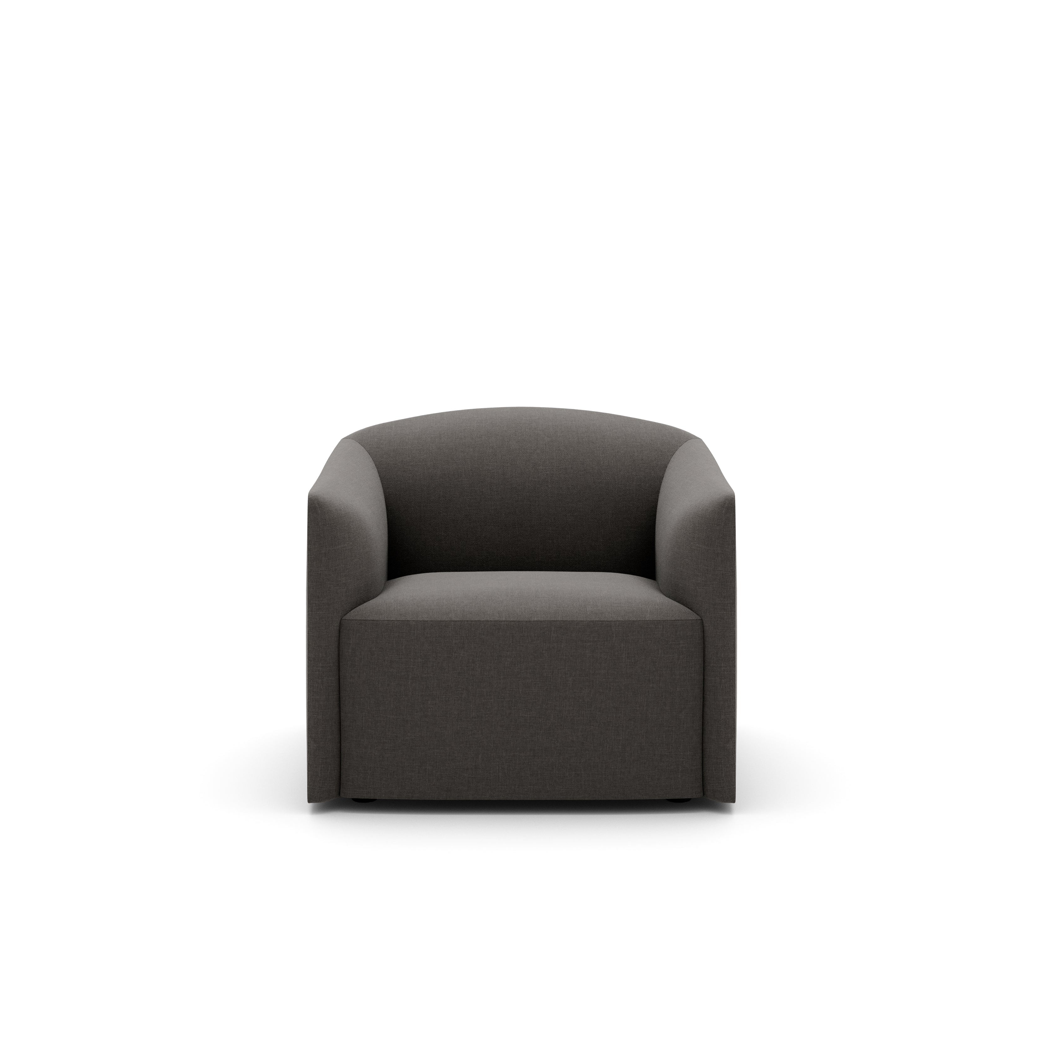 Shore armchair upholstered