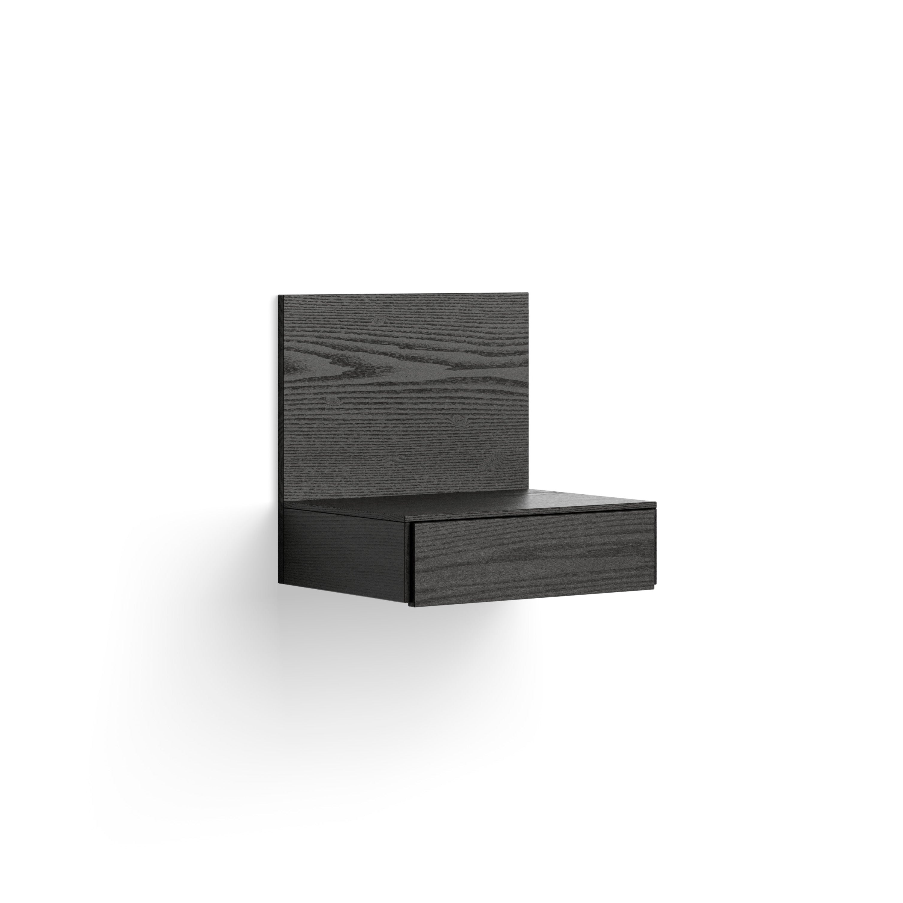 Tana hanging cabinet black oak veneer