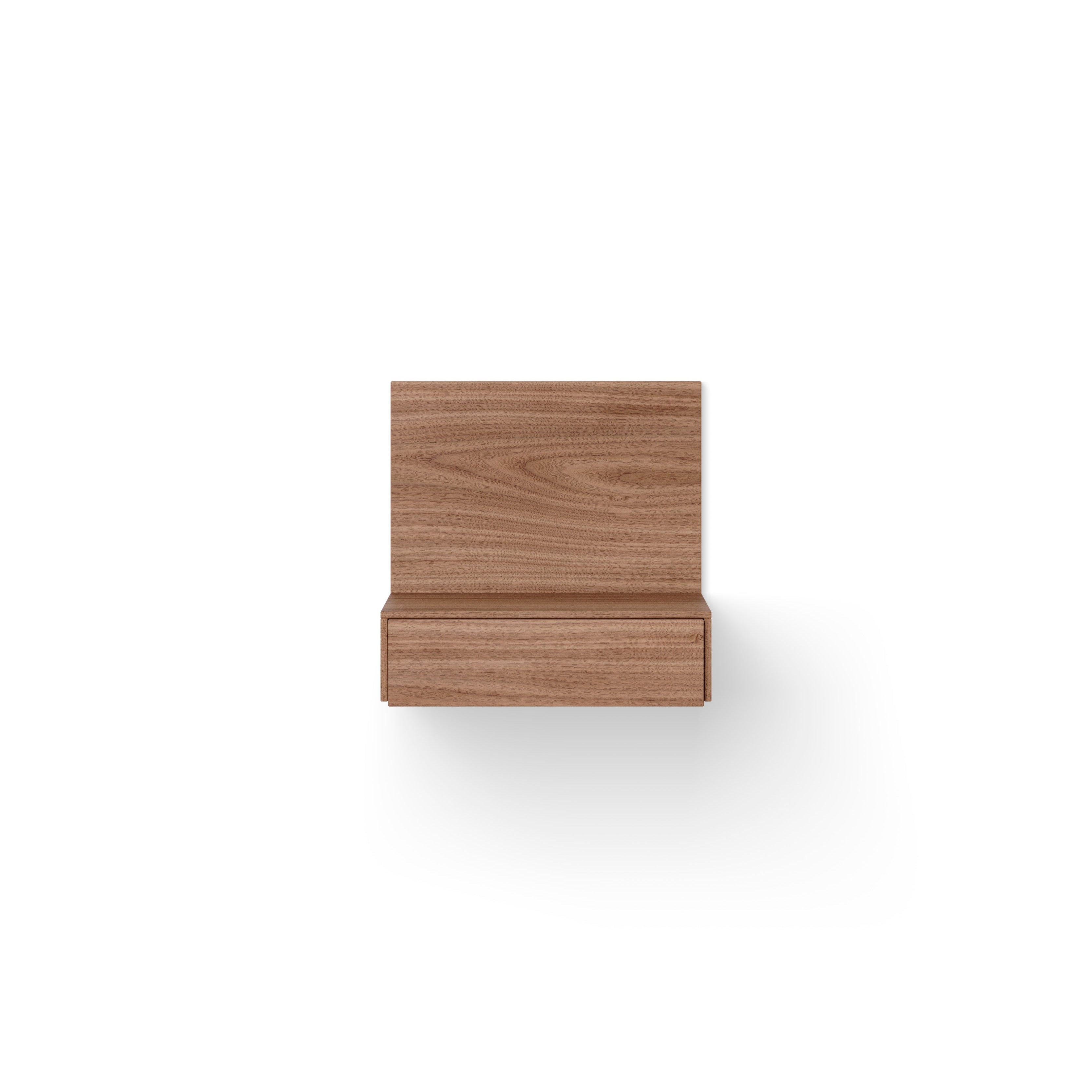 Tana nut veneer hanging cabinet