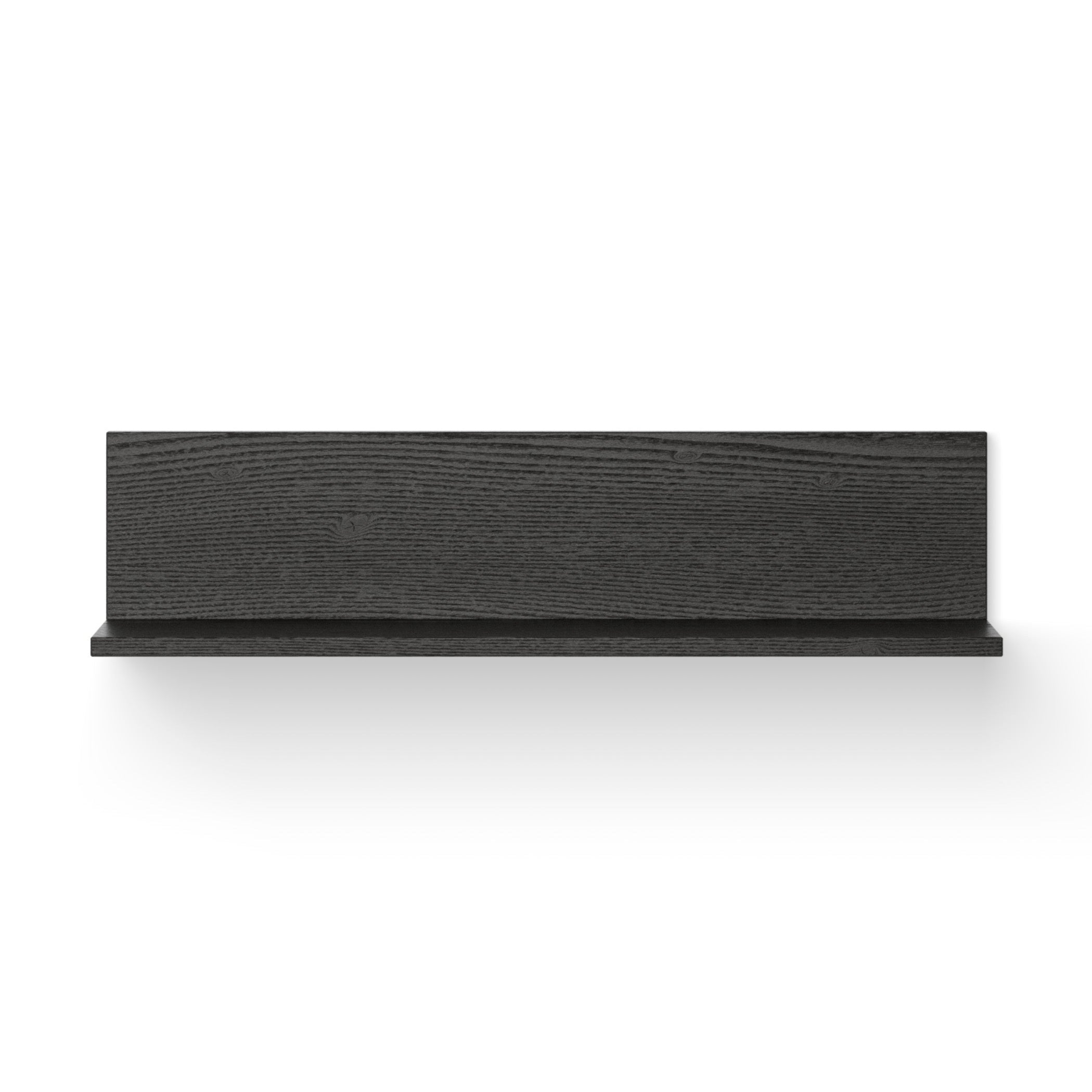 Tana wall shelf black oak veneer