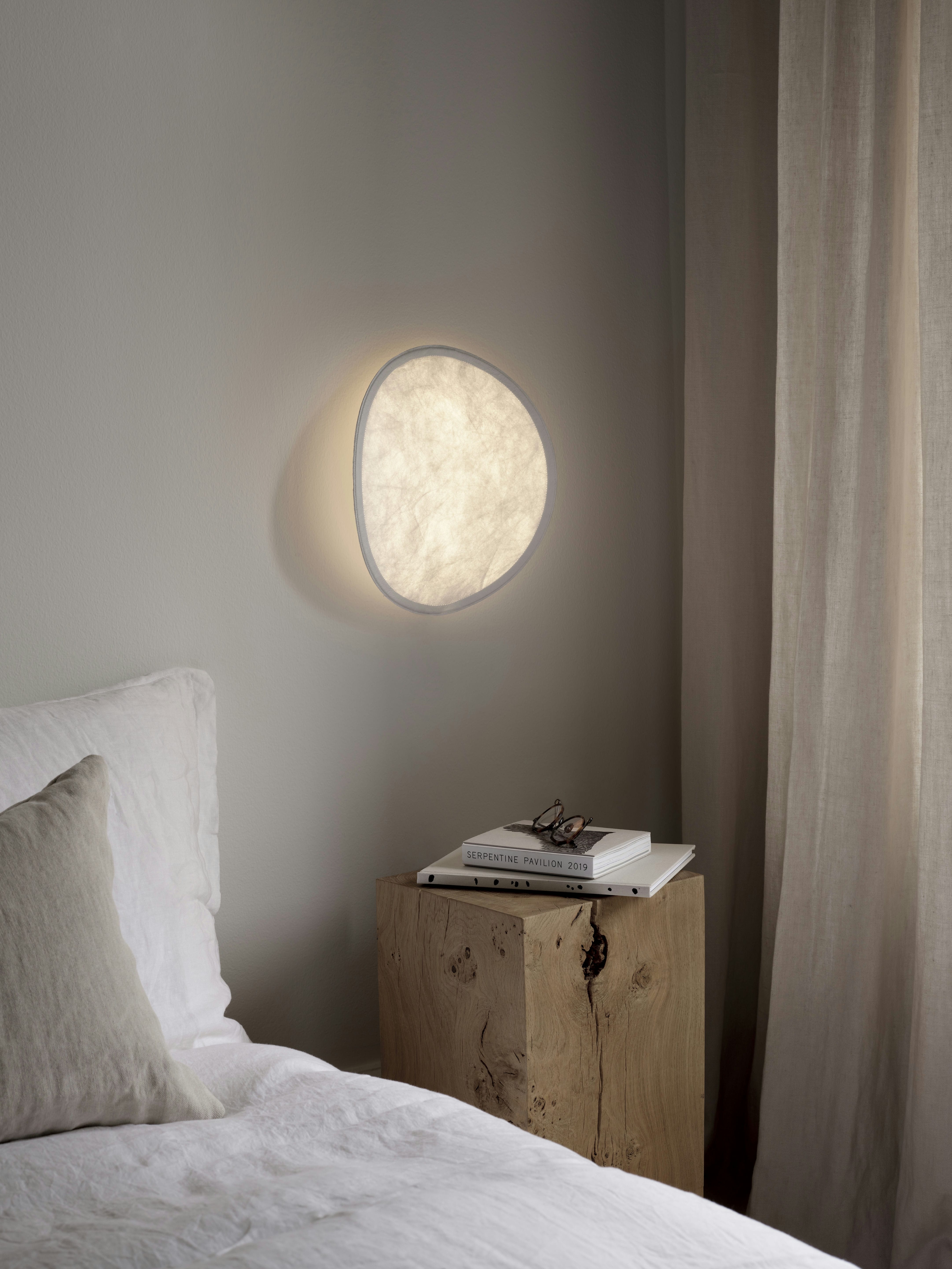 Tempe wall lamp White base