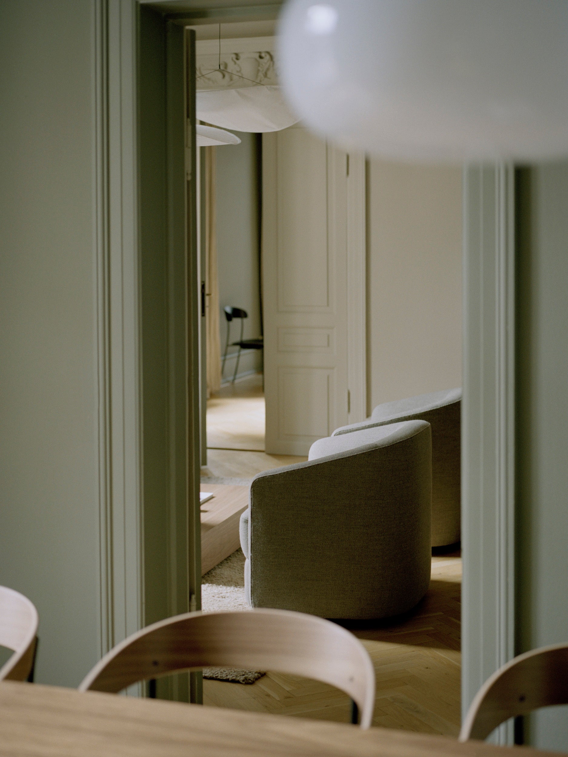 Upholstered Covent armchair