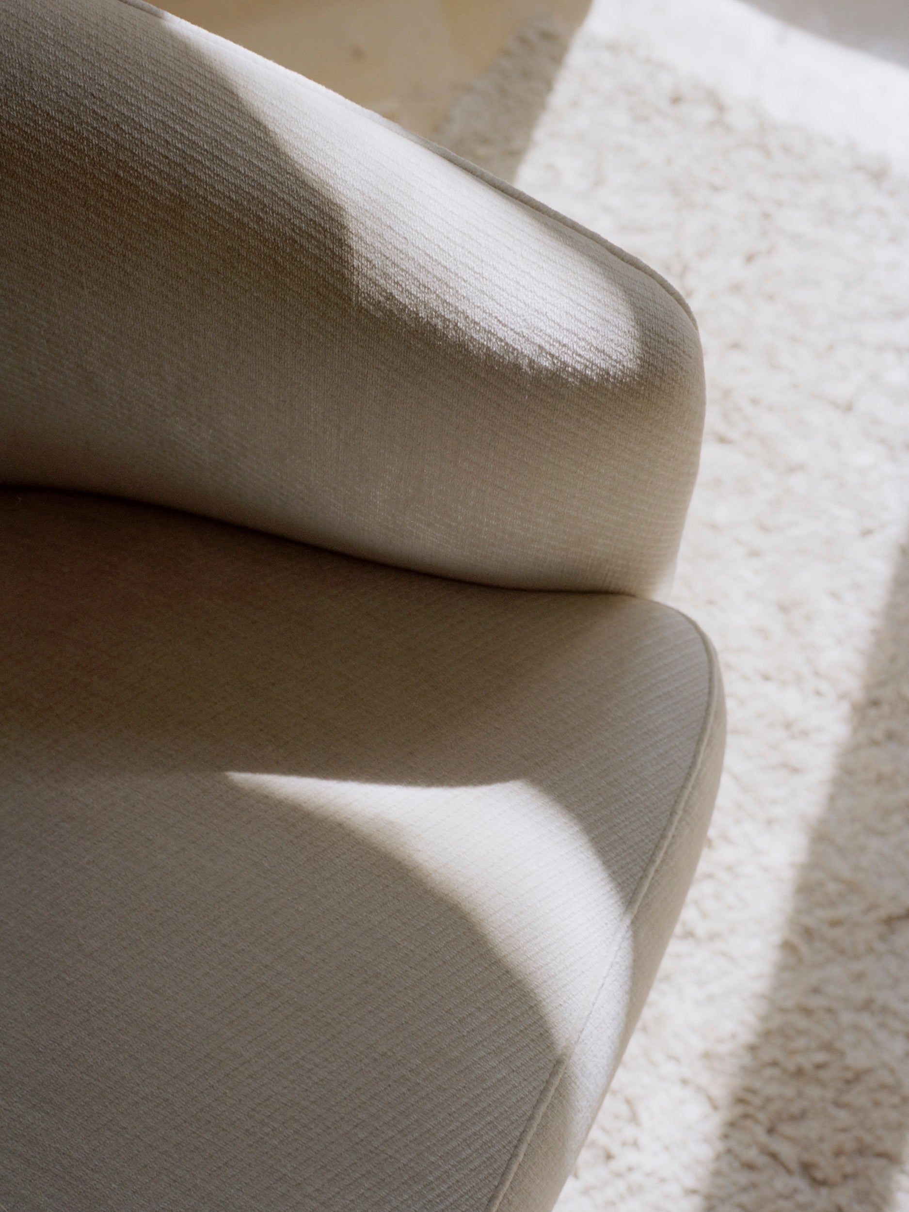 Upholstered Covent armchair