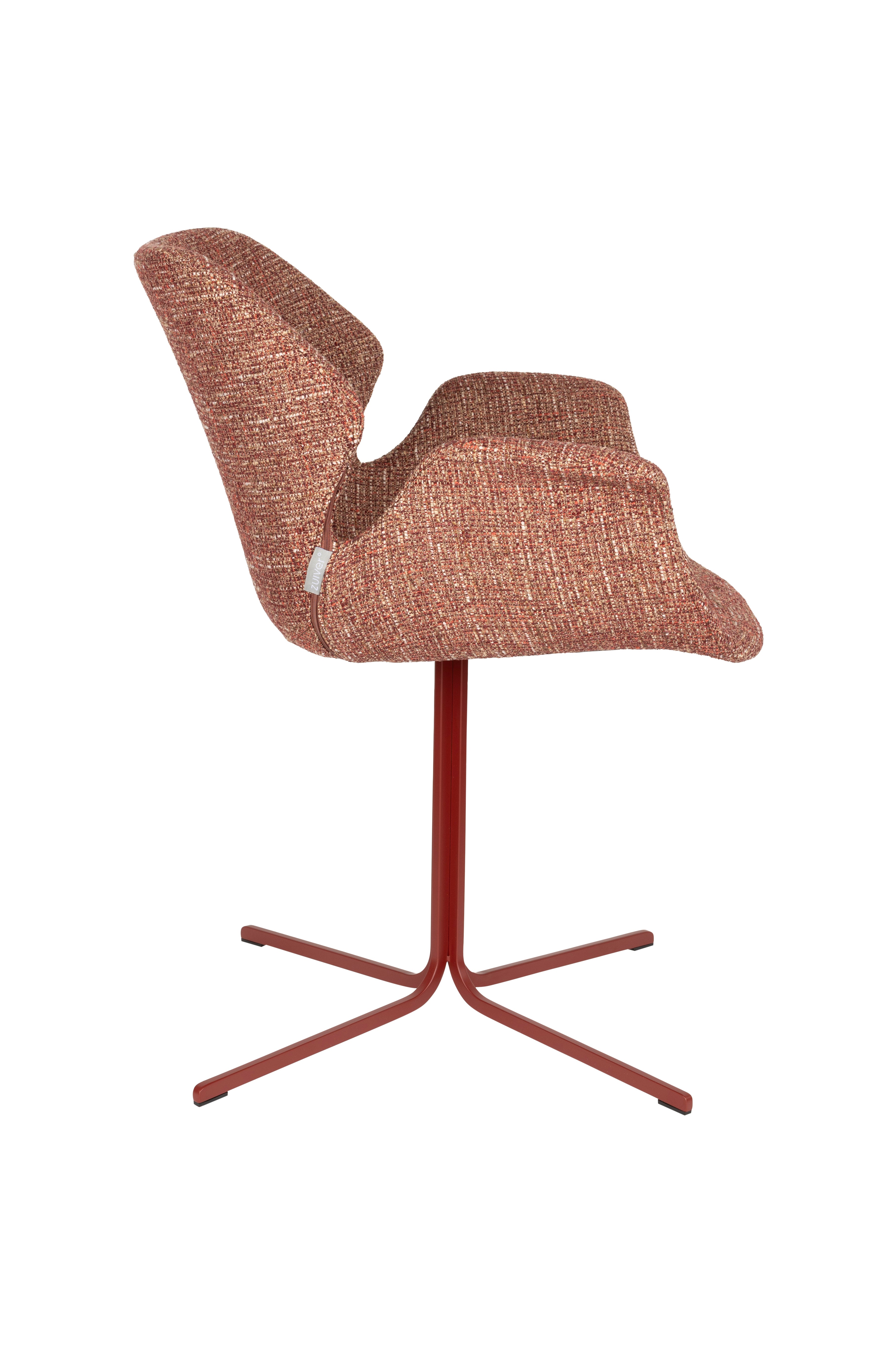 NIKKI Chair in Burgundy