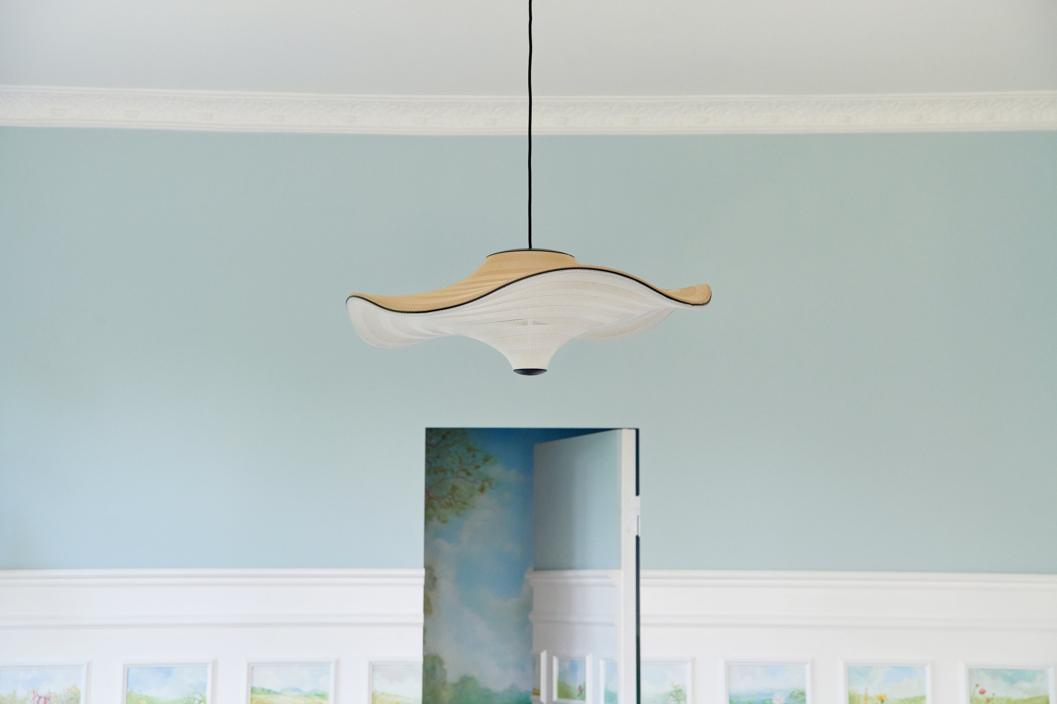 FLYING terracotta pendant lamp