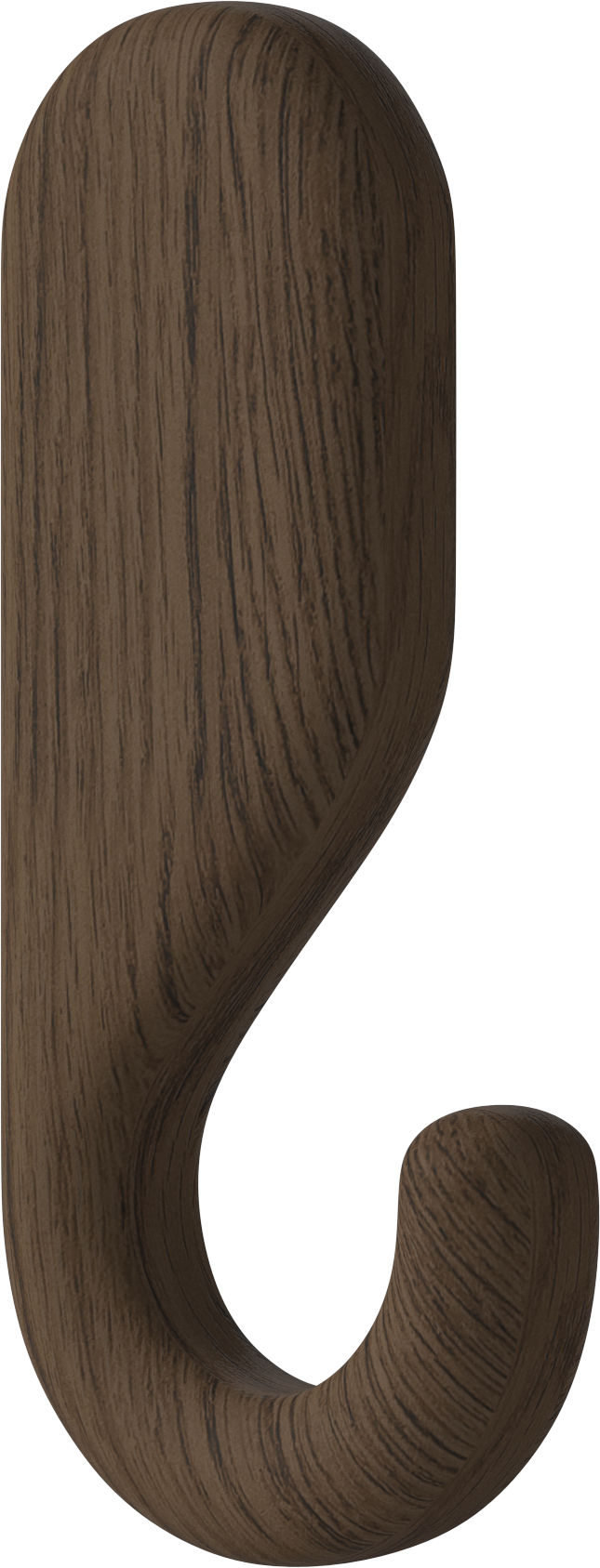 Wall hook Nob dark oak wood