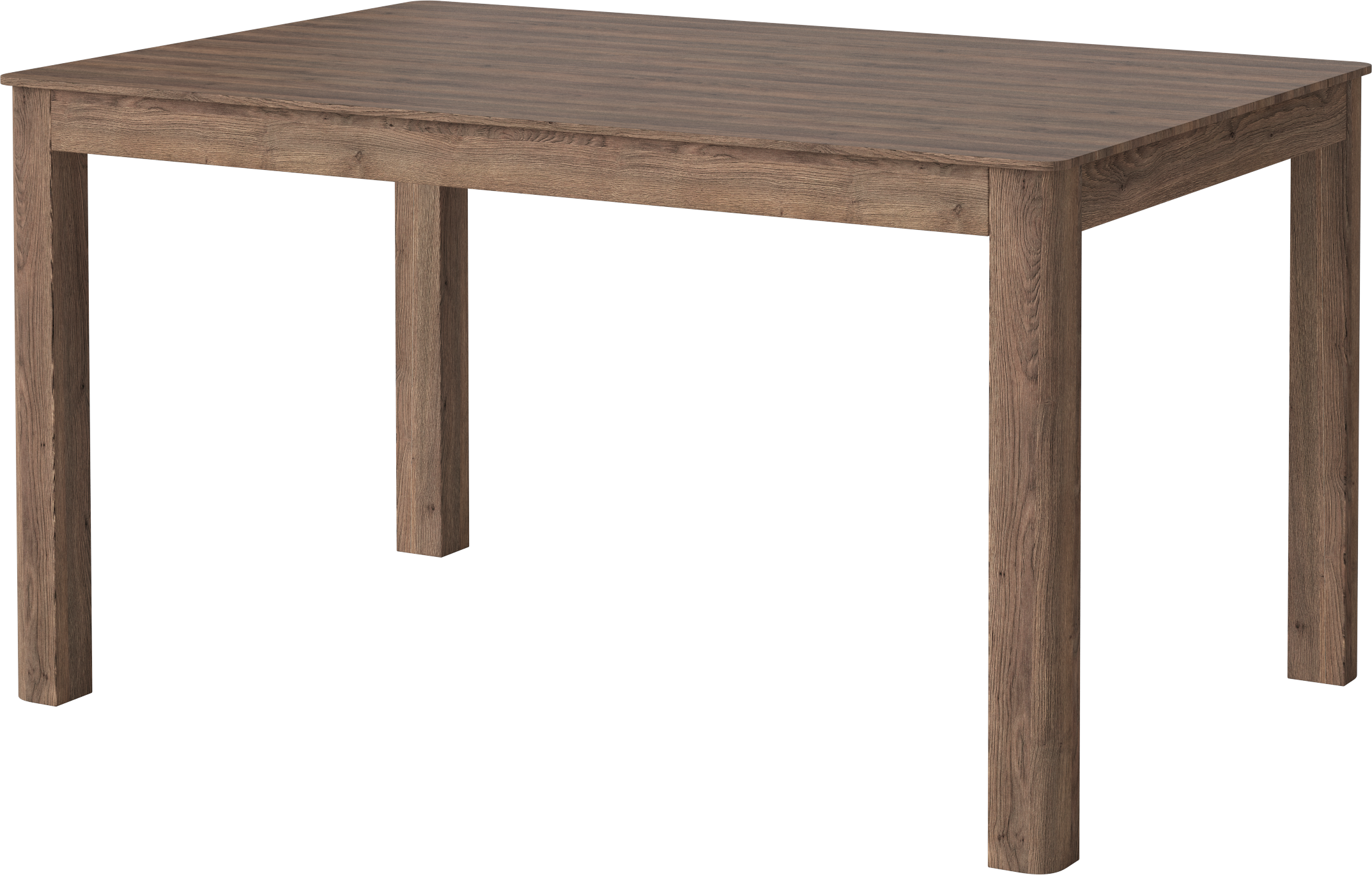 Node folding table dark oak wood