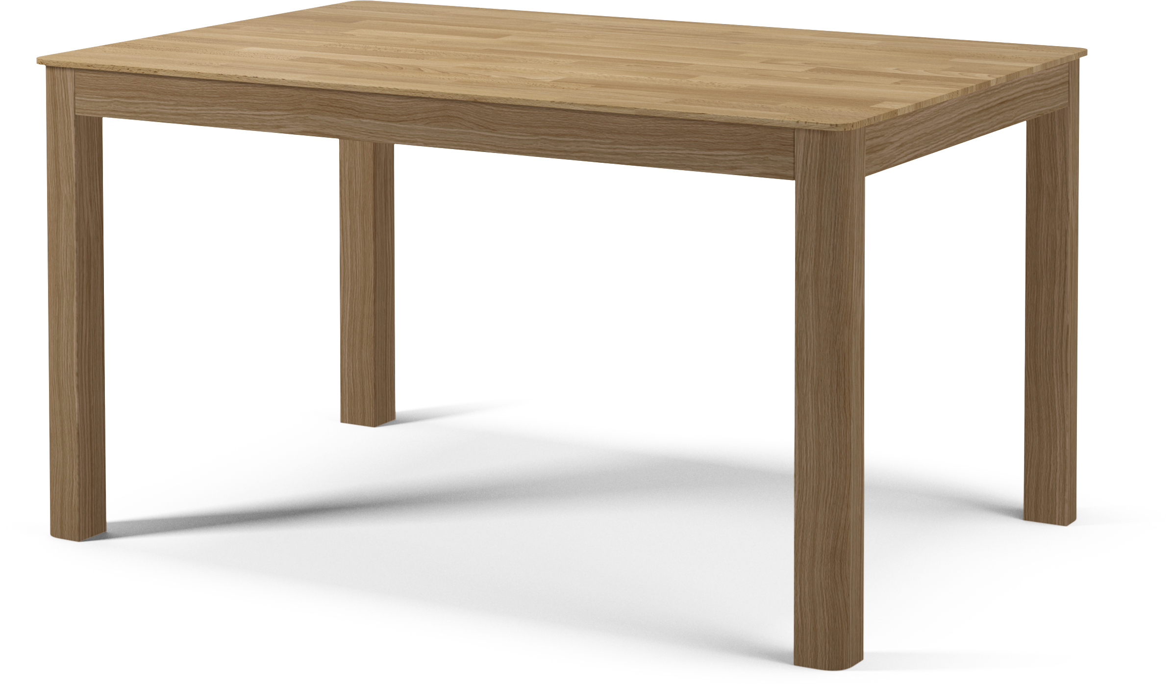 Node folding table oak wood