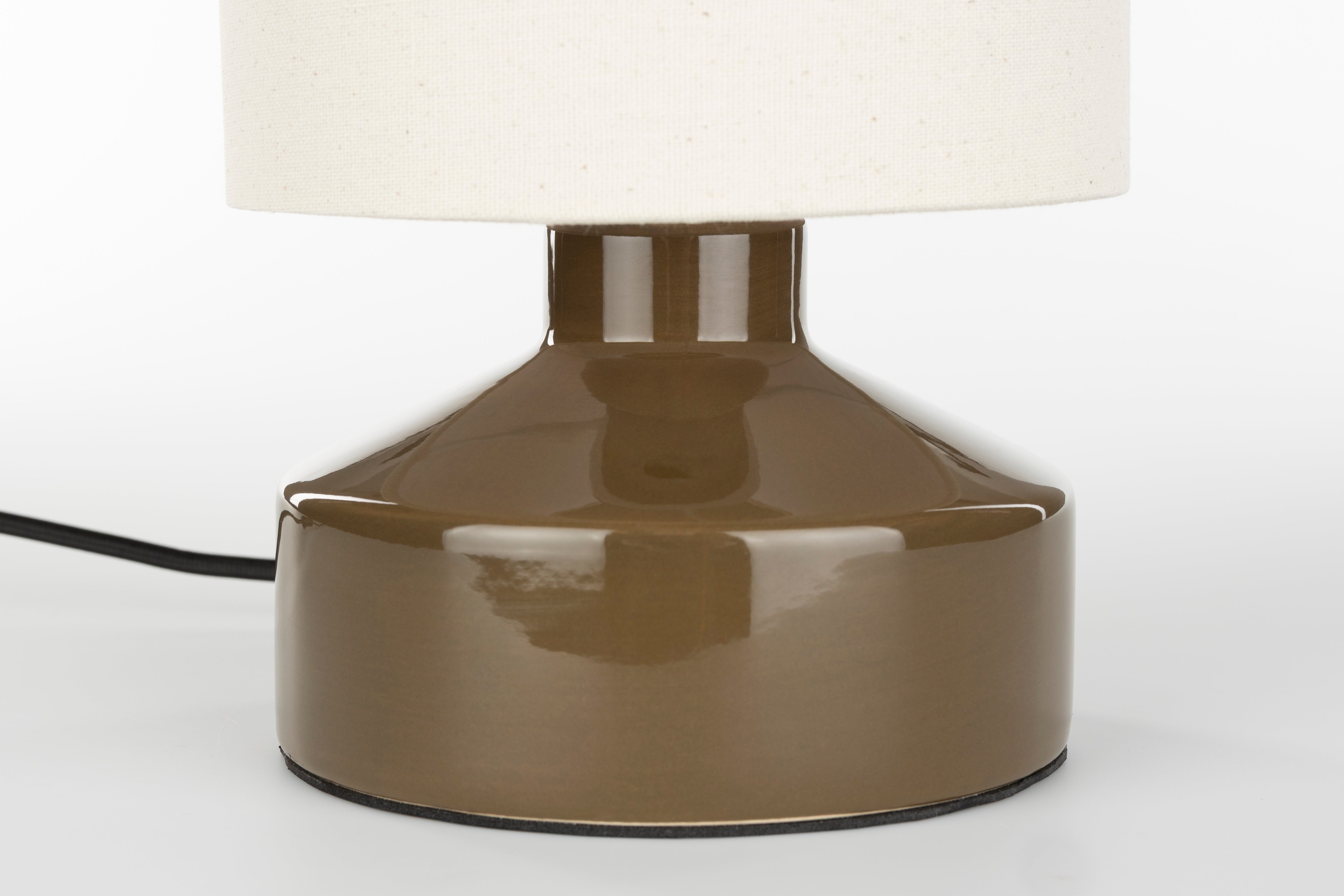 NOOK brown table lamp