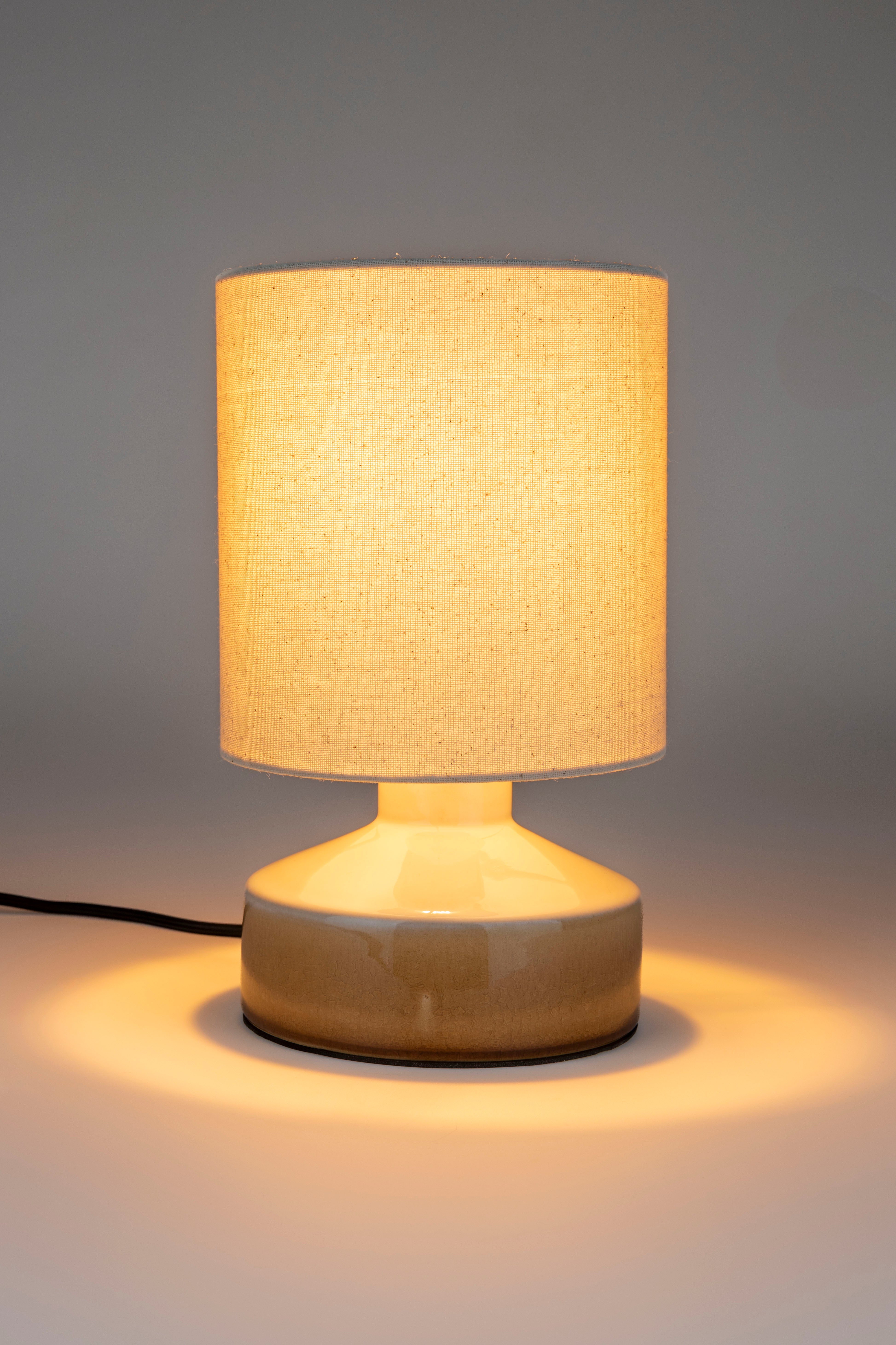 NOOK beige table lamp